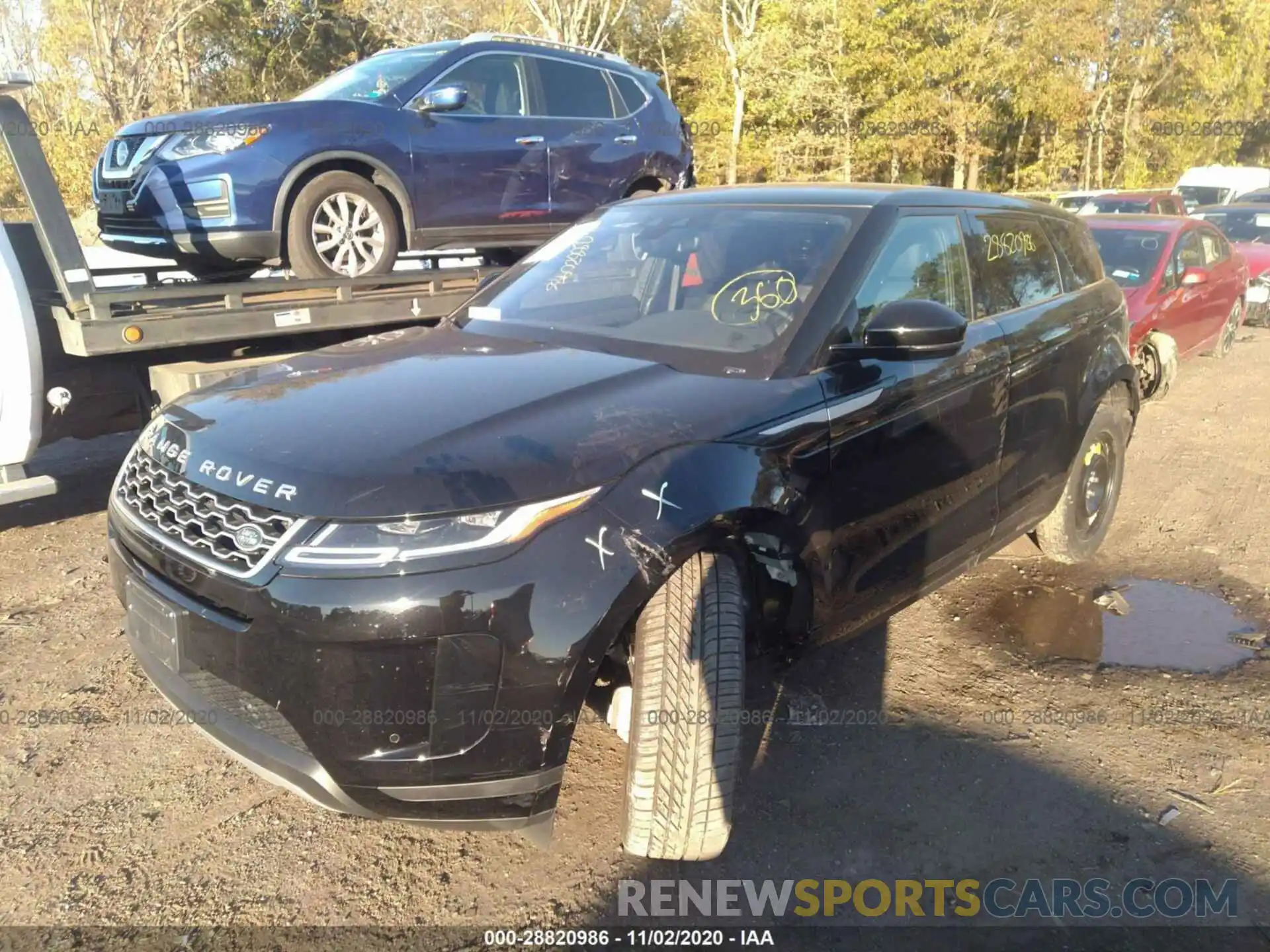 2 Photograph of a damaged car SALZP2FX8LH077541 LAND ROVER RANGE ROVER EVOQUE 2020