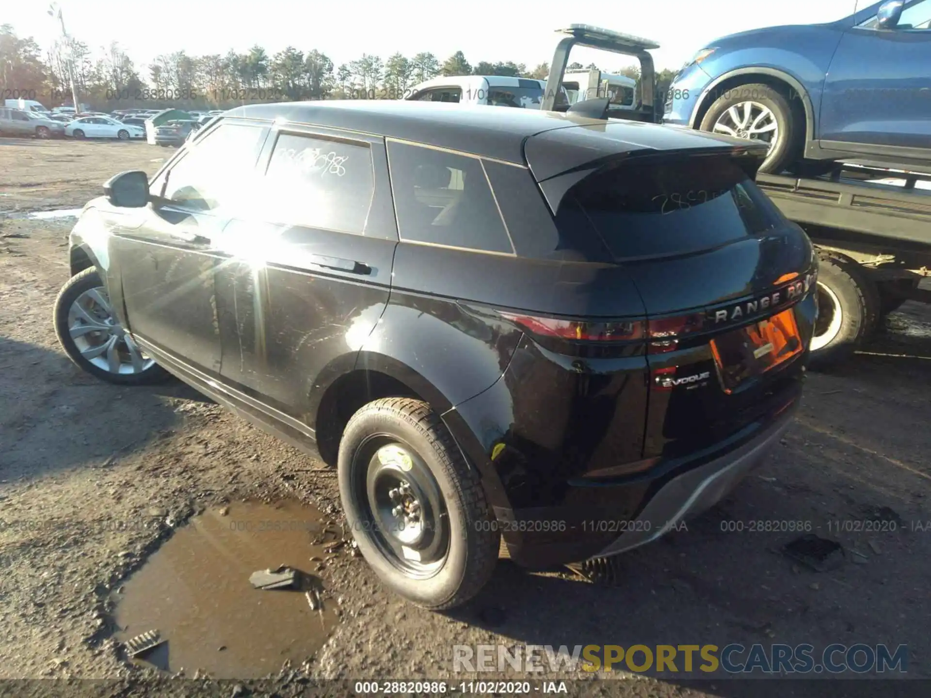 3 Photograph of a damaged car SALZP2FX8LH077541 LAND ROVER RANGE ROVER EVOQUE 2020