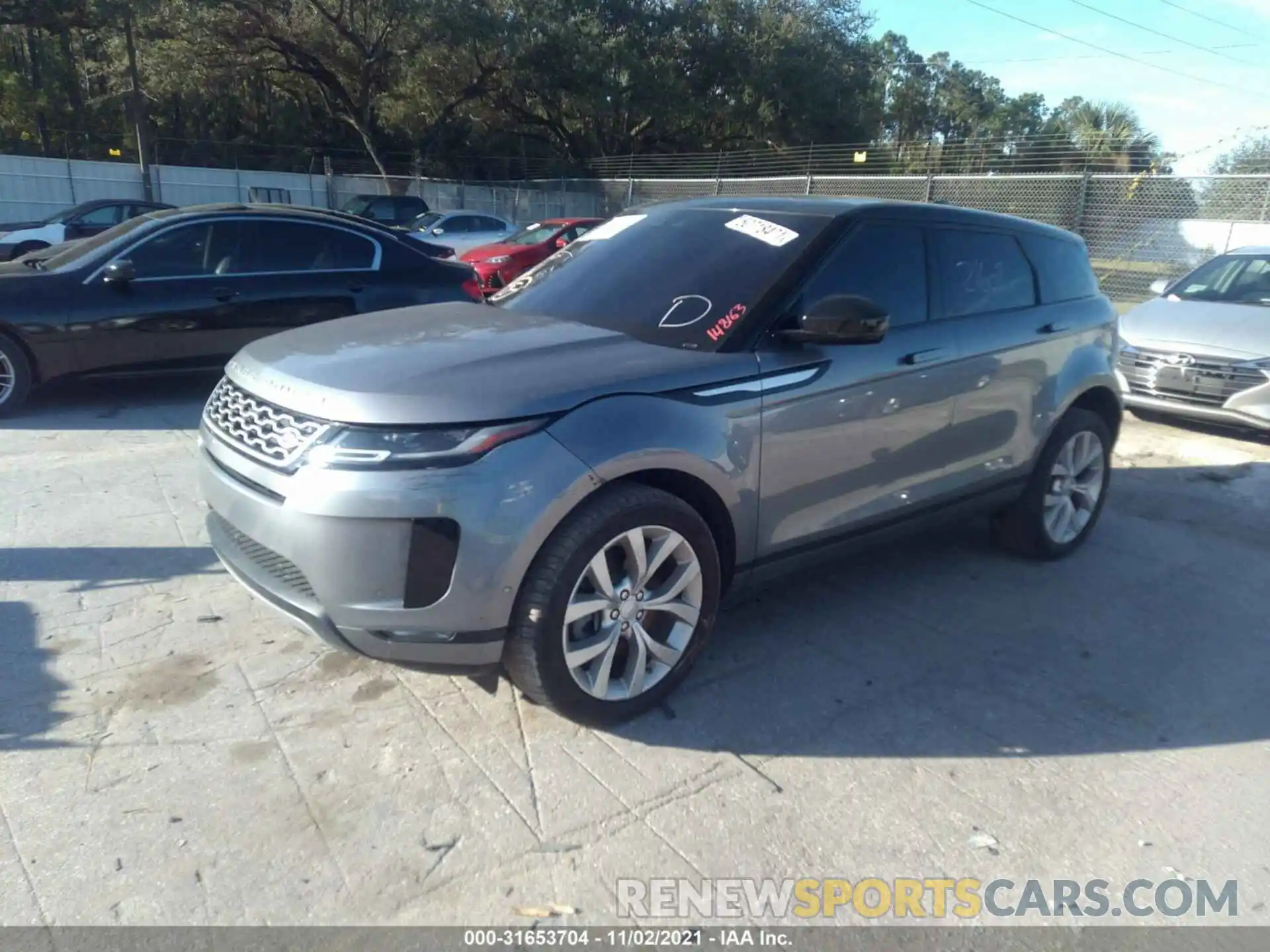 2 Photograph of a damaged car SALZP2FX8LH093237 LAND ROVER RANGE ROVER EVOQUE 2020