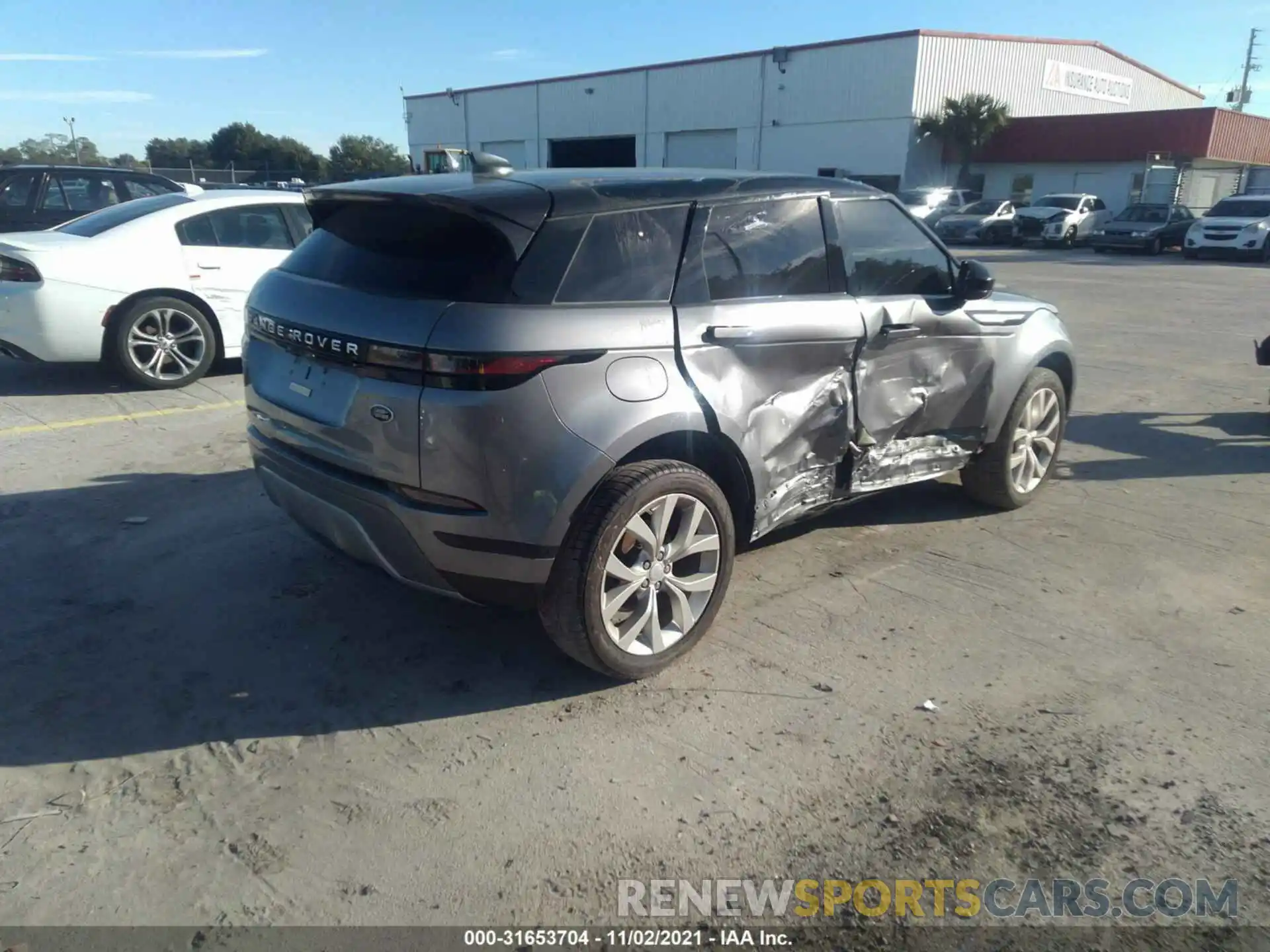 4 Photograph of a damaged car SALZP2FX8LH093237 LAND ROVER RANGE ROVER EVOQUE 2020