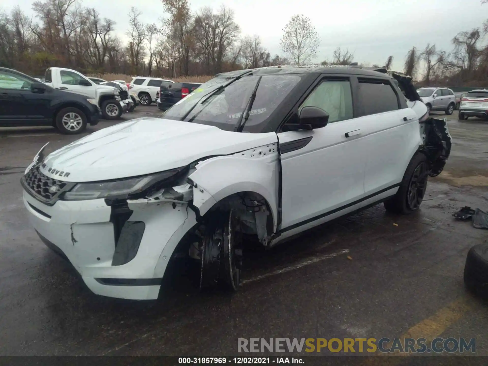 2 Фотография поврежденного автомобиля SALZP2FX8LH118704 LAND ROVER RANGE ROVER EVOQUE 2020