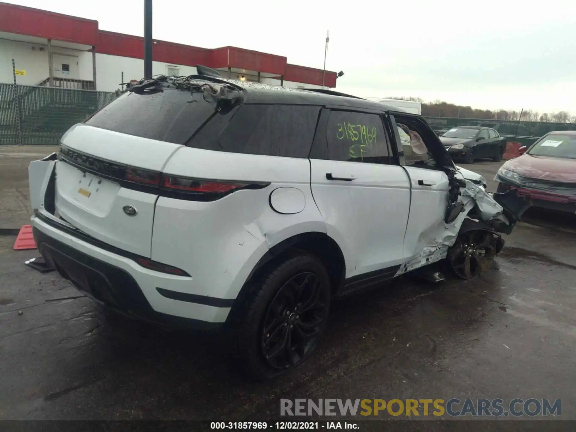 4 Фотография поврежденного автомобиля SALZP2FX8LH118704 LAND ROVER RANGE ROVER EVOQUE 2020