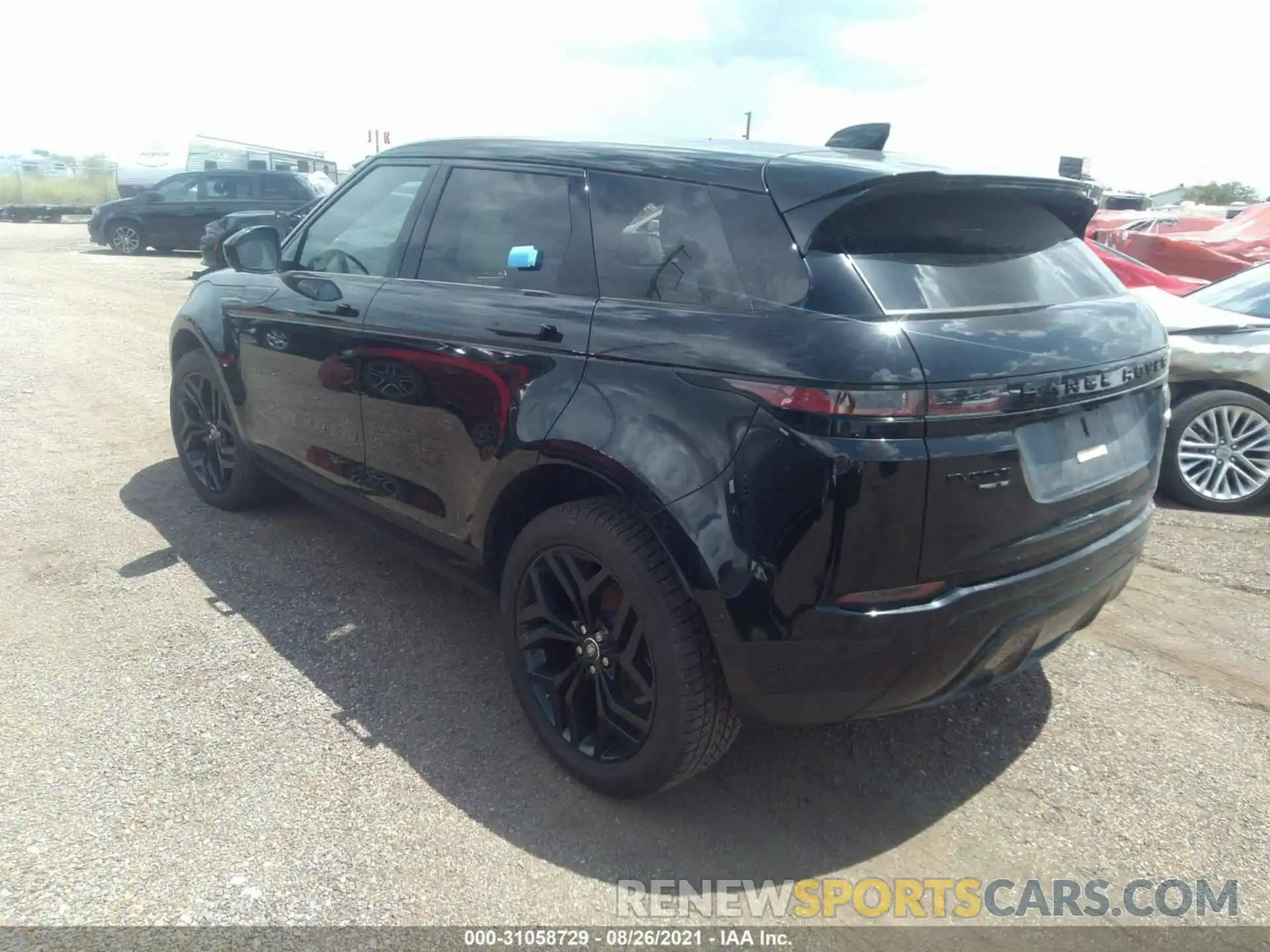 3 Фотография поврежденного автомобиля SALZP2FX9LH007191 LAND ROVER RANGE ROVER EVOQUE 2020