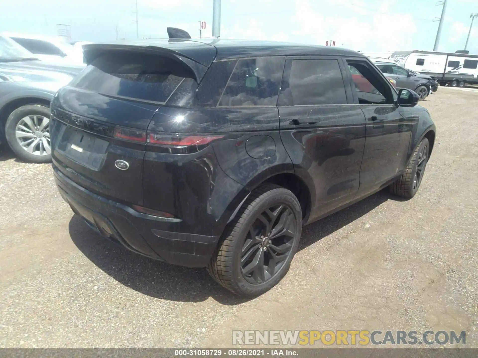 4 Фотография поврежденного автомобиля SALZP2FX9LH007191 LAND ROVER RANGE ROVER EVOQUE 2020