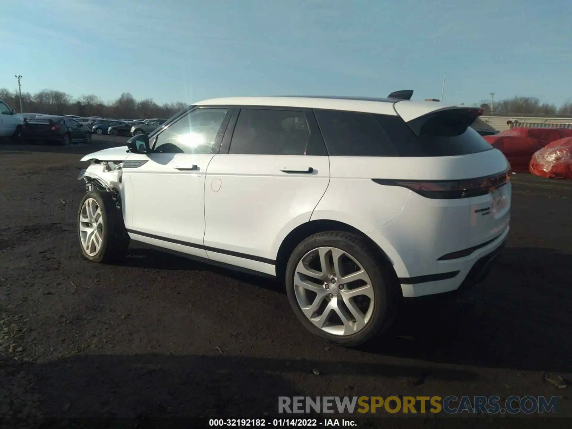 3 Фотография поврежденного автомобиля SALZP2FX9LH020376 LAND ROVER RANGE ROVER EVOQUE 2020