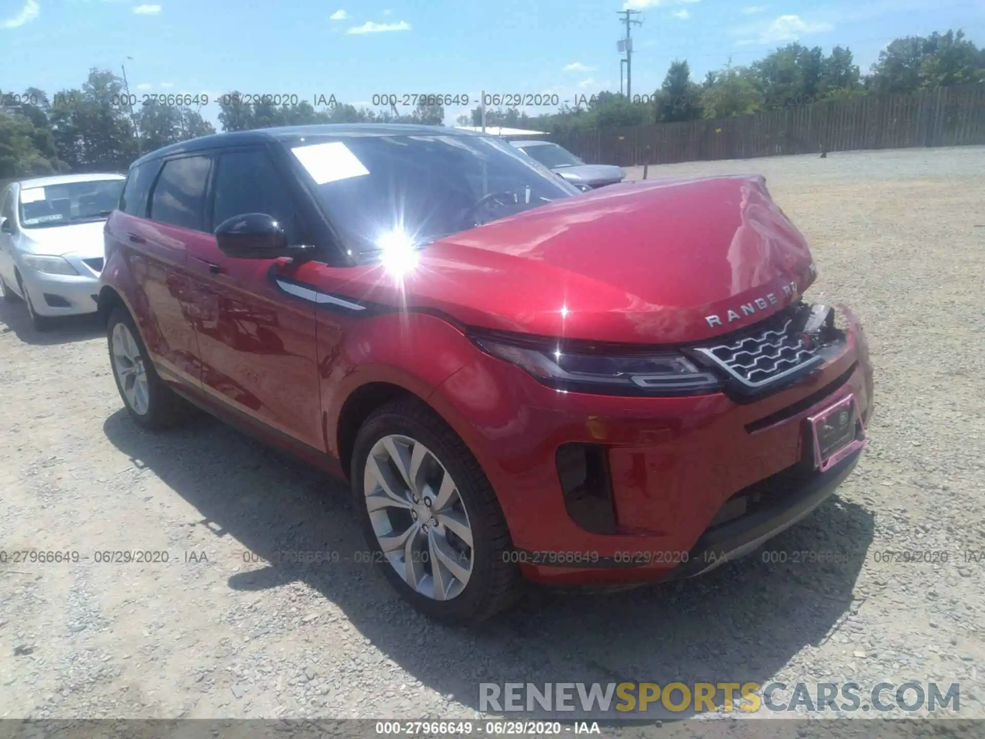 1 Photograph of a damaged car SALZP2FX9LH025898 LAND ROVER RANGE ROVER EVOQUE 2020