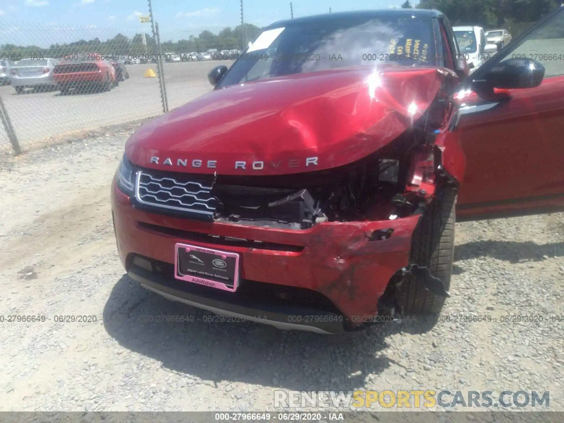 6 Photograph of a damaged car SALZP2FX9LH025898 LAND ROVER RANGE ROVER EVOQUE 2020