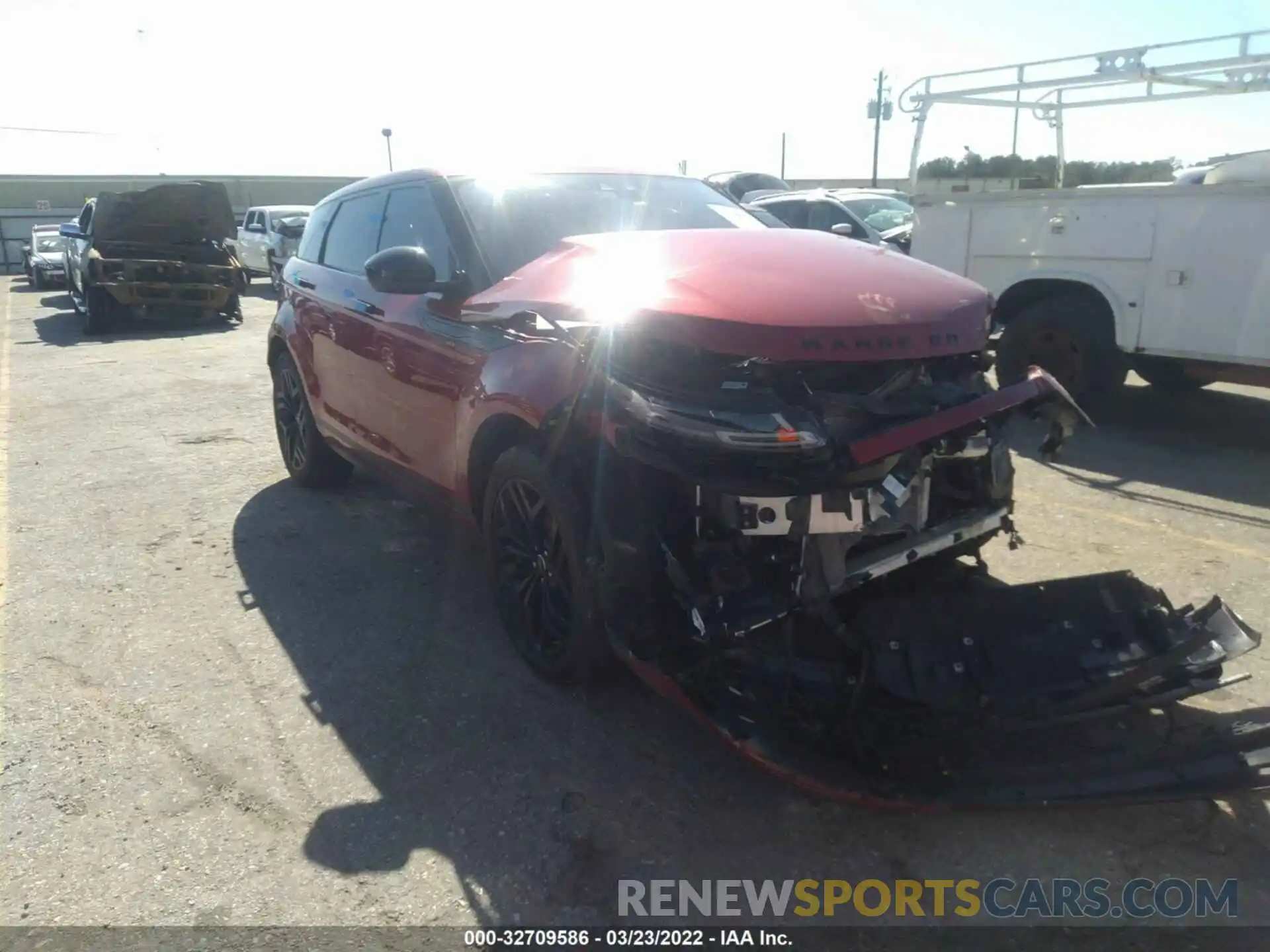 1 Photograph of a damaged car SALZP2FXXLH018989 LAND ROVER RANGE ROVER EVOQUE 2020