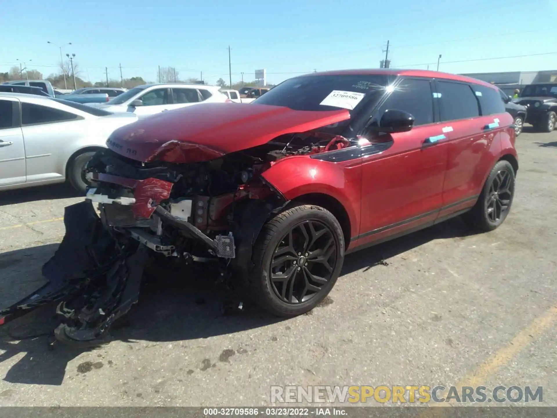 2 Photograph of a damaged car SALZP2FXXLH018989 LAND ROVER RANGE ROVER EVOQUE 2020