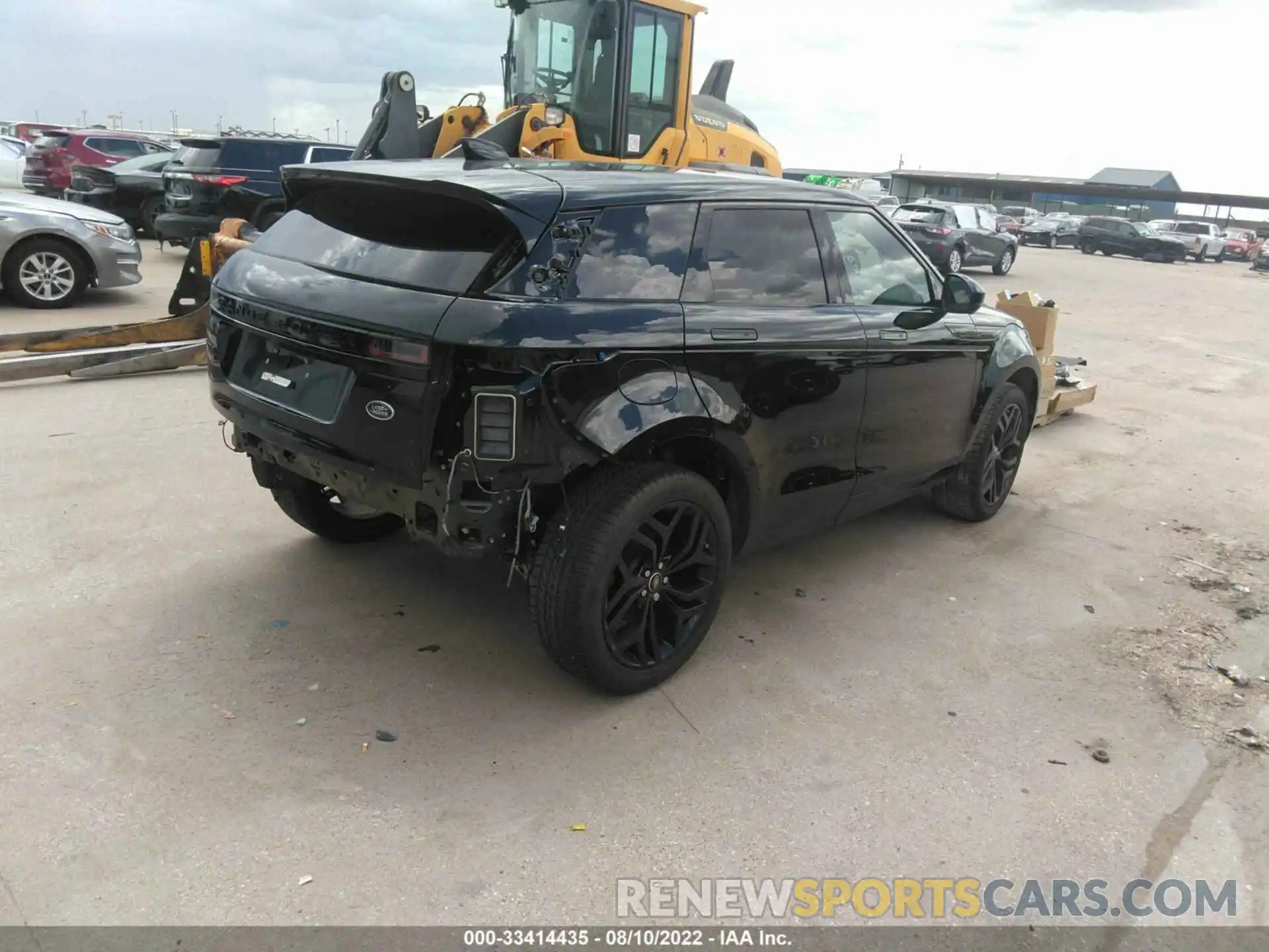 4 Photograph of a damaged car SALZP2FXXLH022363 LAND ROVER RANGE ROVER EVOQUE 2020