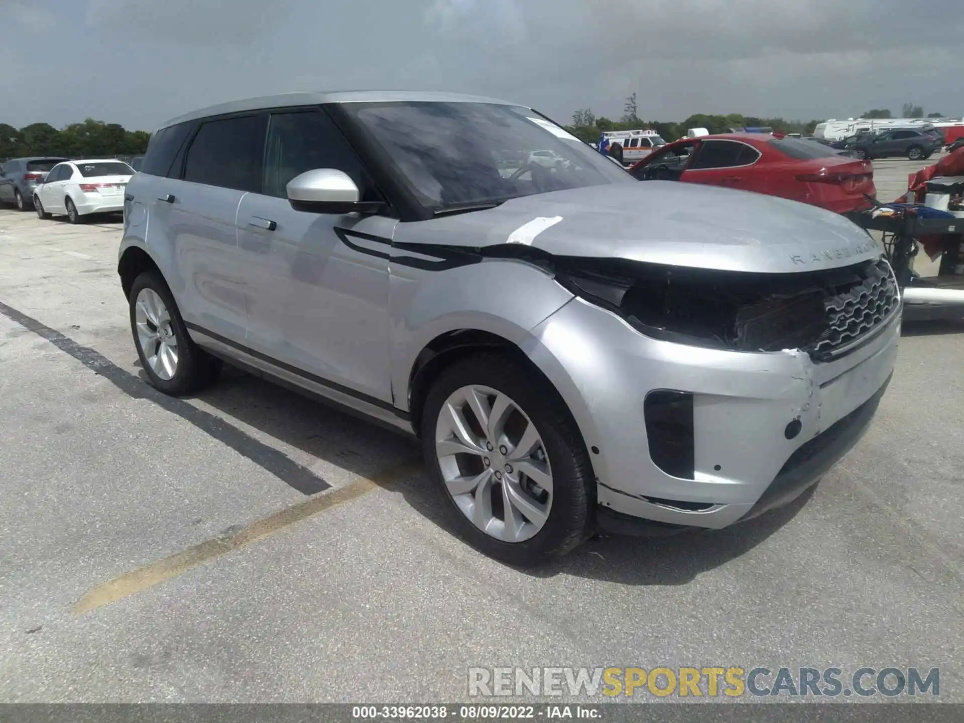 1 Photograph of a damaged car SALZP2FXXLH059414 LAND ROVER RANGE ROVER EVOQUE 2020