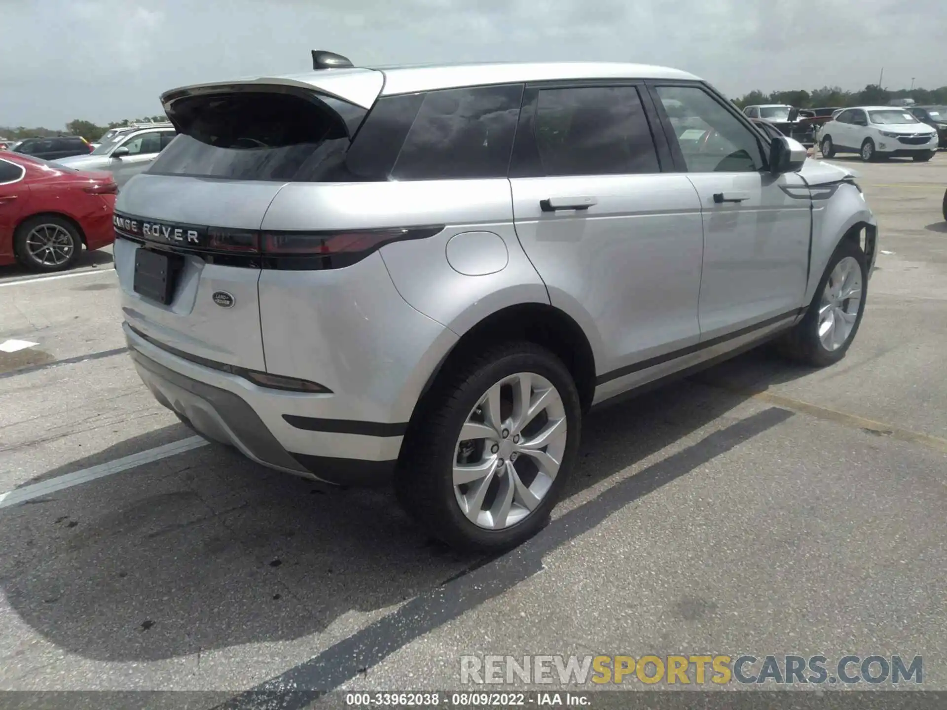 4 Фотография поврежденного автомобиля SALZP2FXXLH059414 LAND ROVER RANGE ROVER EVOQUE 2020