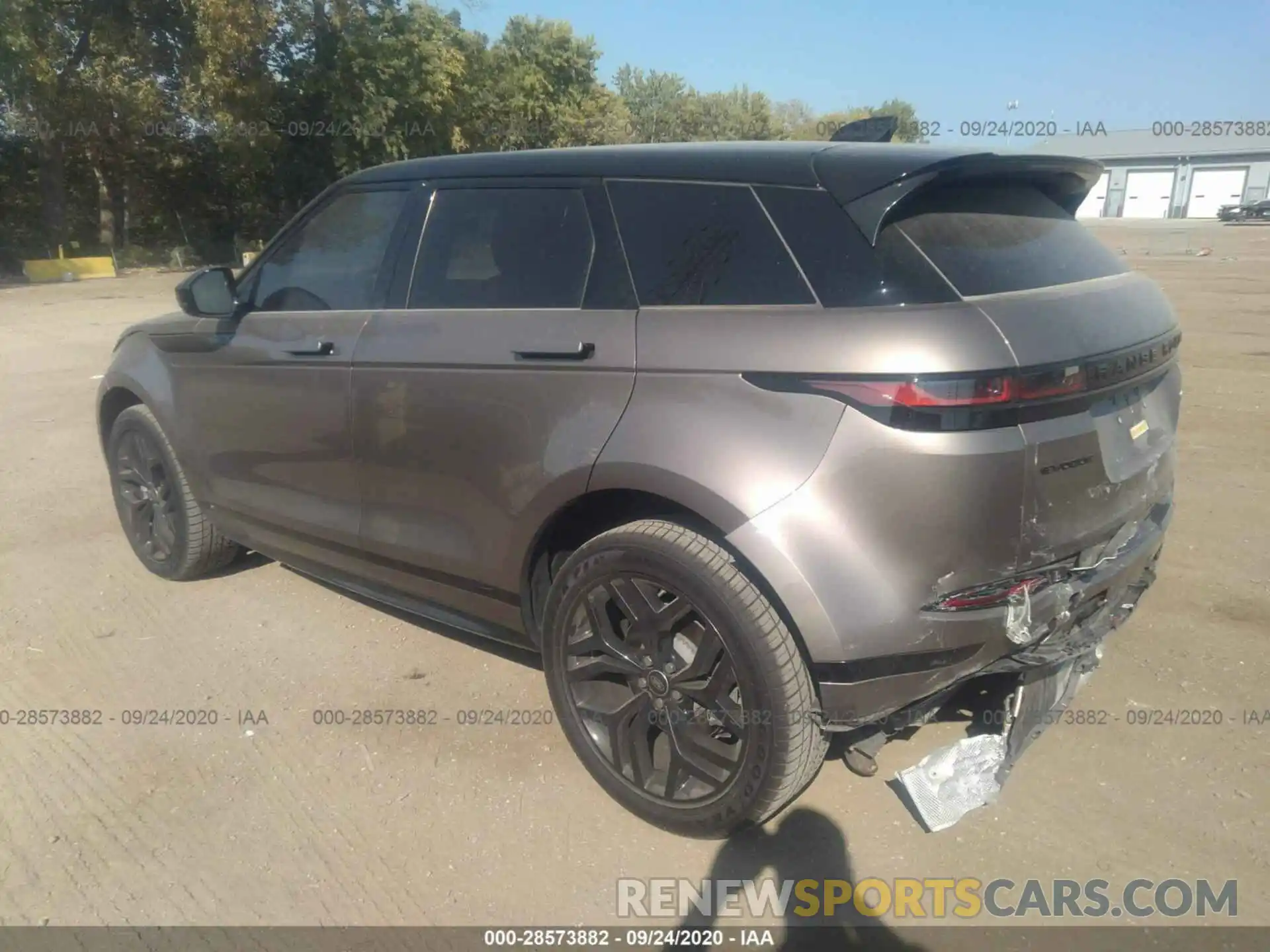 3 Photograph of a damaged car SALZT2GX1LH041538 LAND ROVER RANGE ROVER EVOQUE 2020