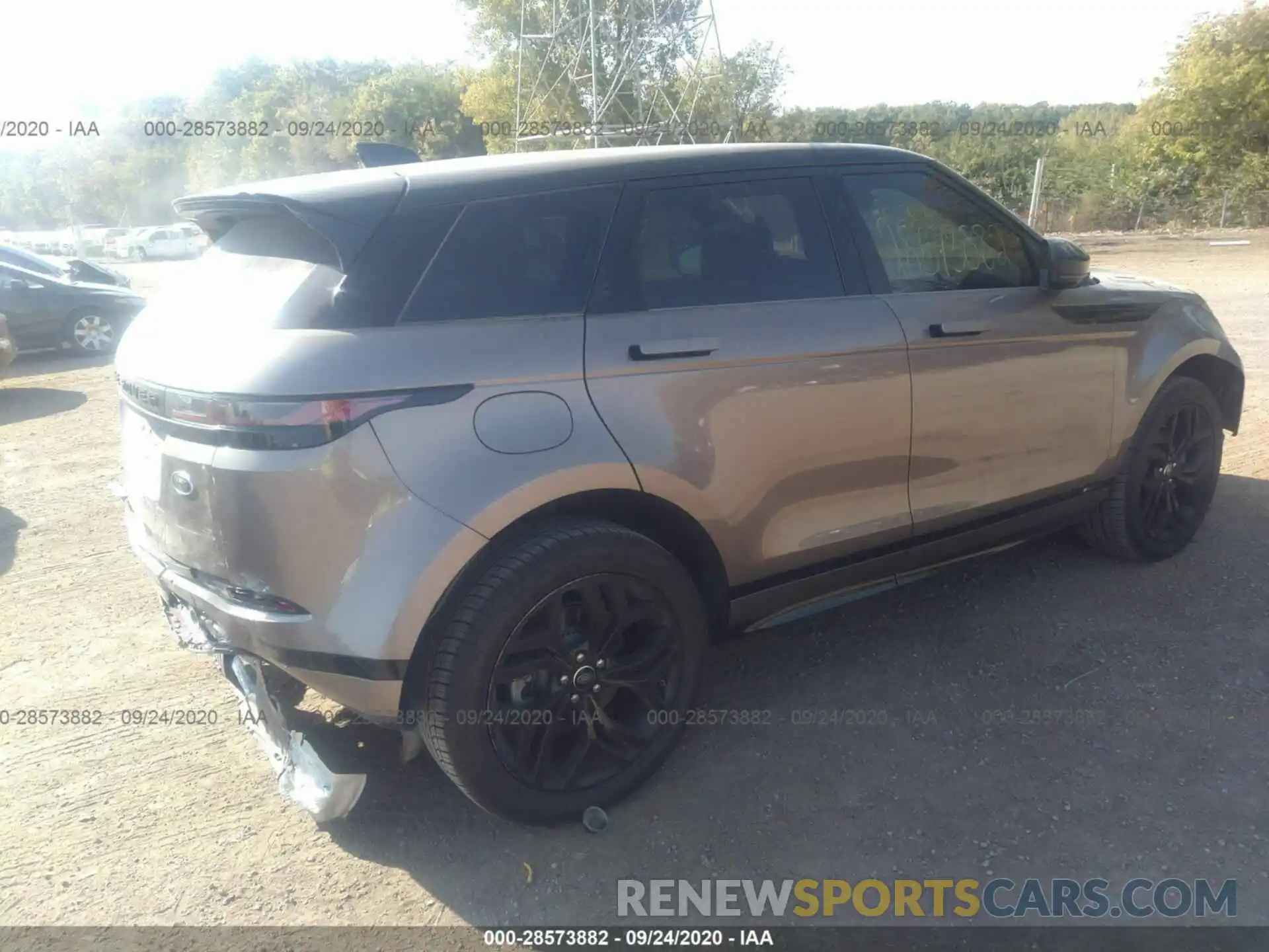 4 Photograph of a damaged car SALZT2GX1LH041538 LAND ROVER RANGE ROVER EVOQUE 2020