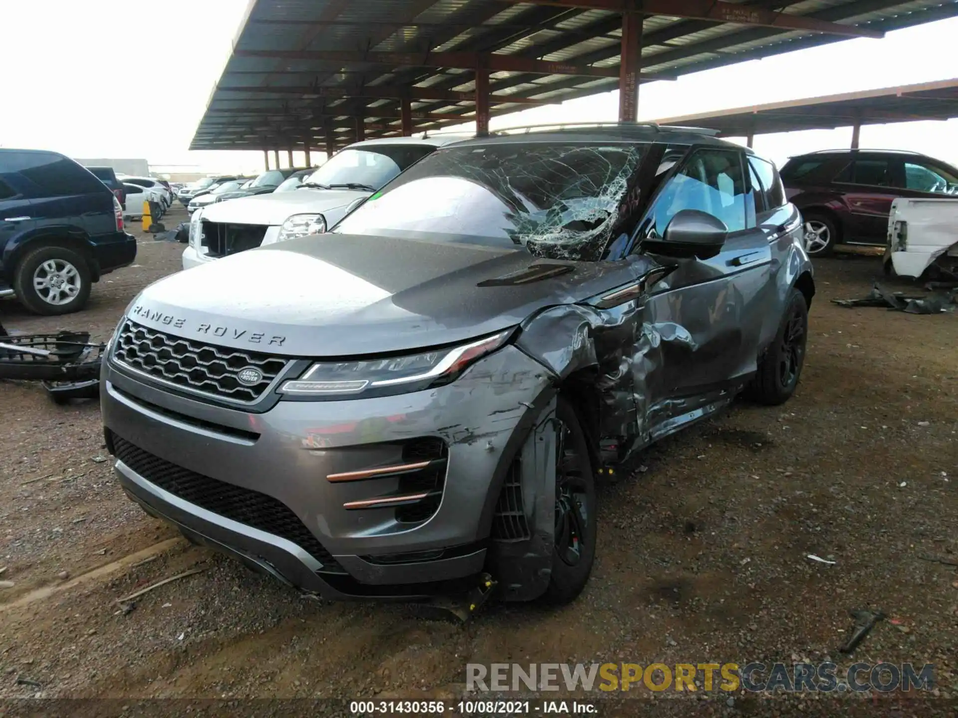 6 Фотография поврежденного автомобиля SALZT2GX6LH088208 LAND ROVER RANGE ROVER EVOQUE 2020