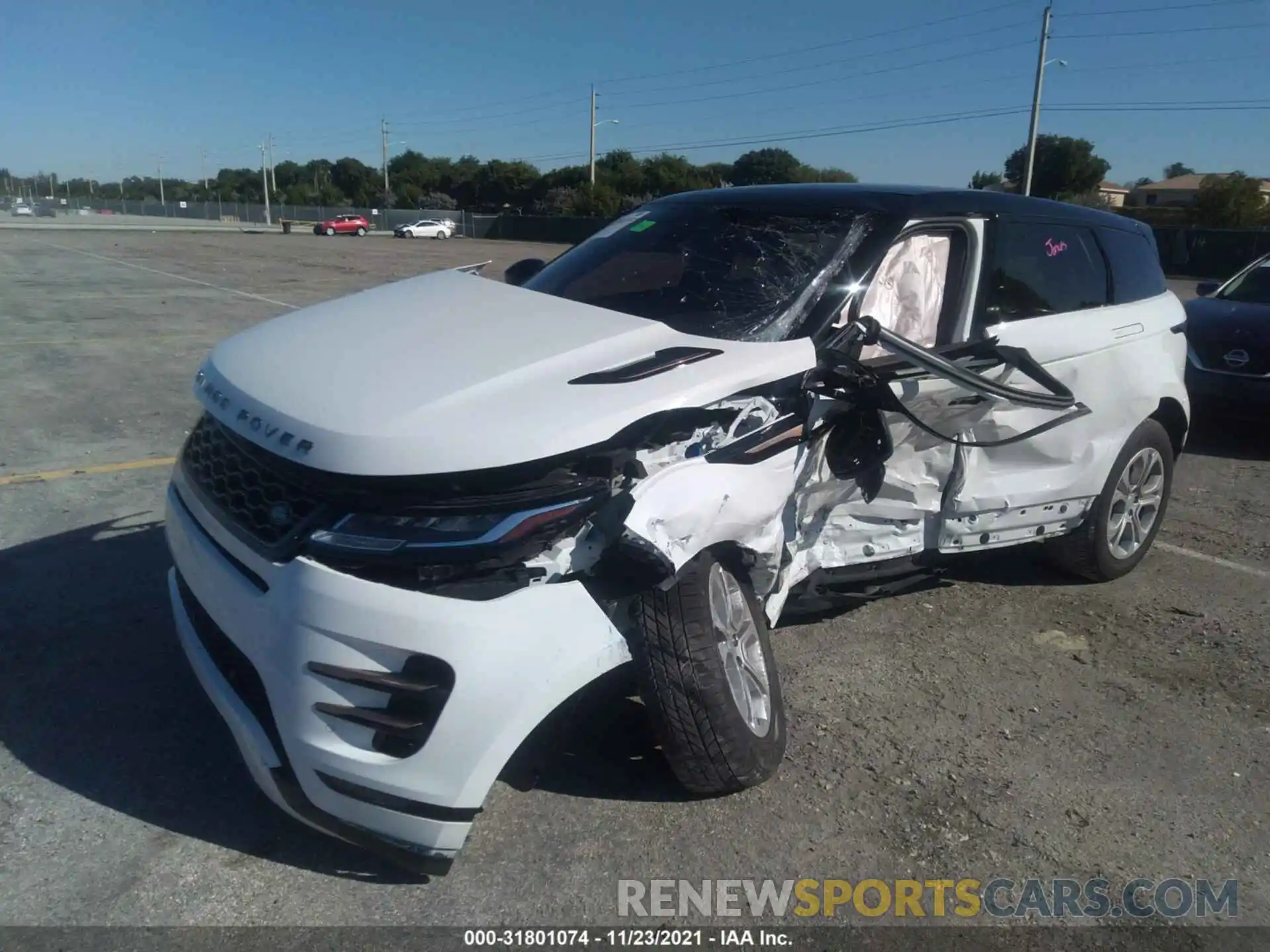 2 Photograph of a damaged car SALZT2GX8LH030424 LAND ROVER RANGE ROVER EVOQUE 2020