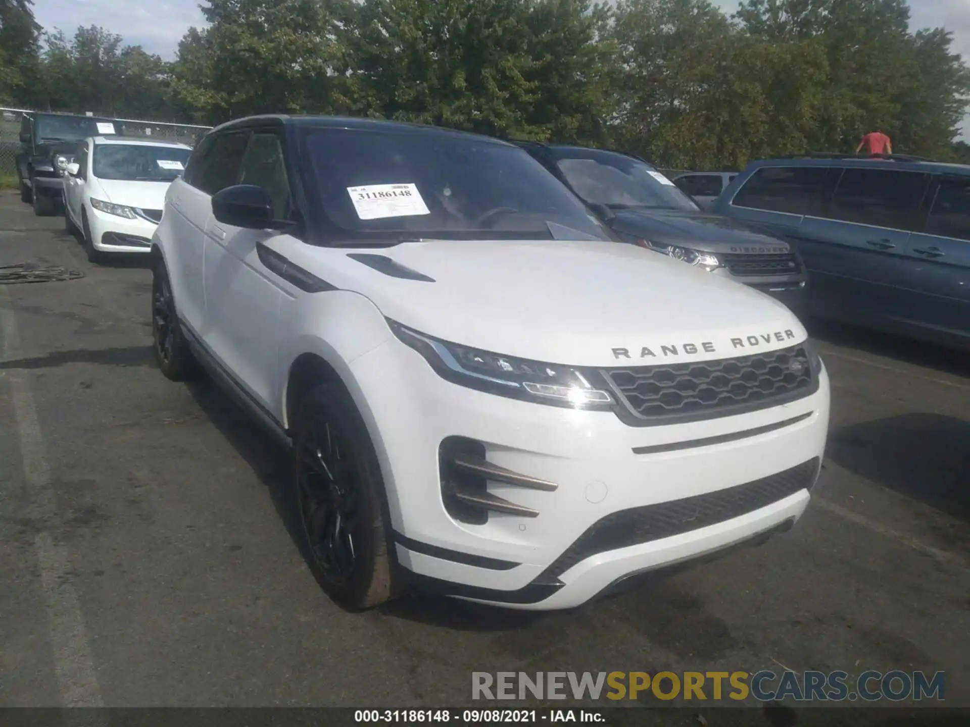 1 Фотография поврежденного автомобиля SALZT2GXXLH020333 LAND ROVER RANGE ROVER EVOQUE 2020