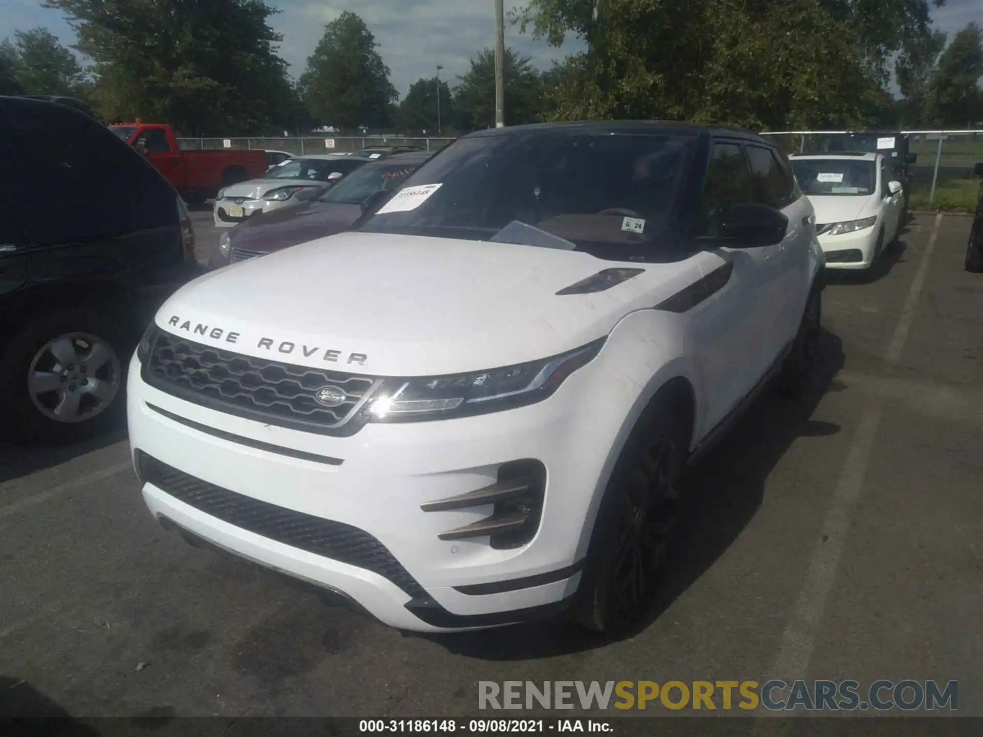 2 Фотография поврежденного автомобиля SALZT2GXXLH020333 LAND ROVER RANGE ROVER EVOQUE 2020