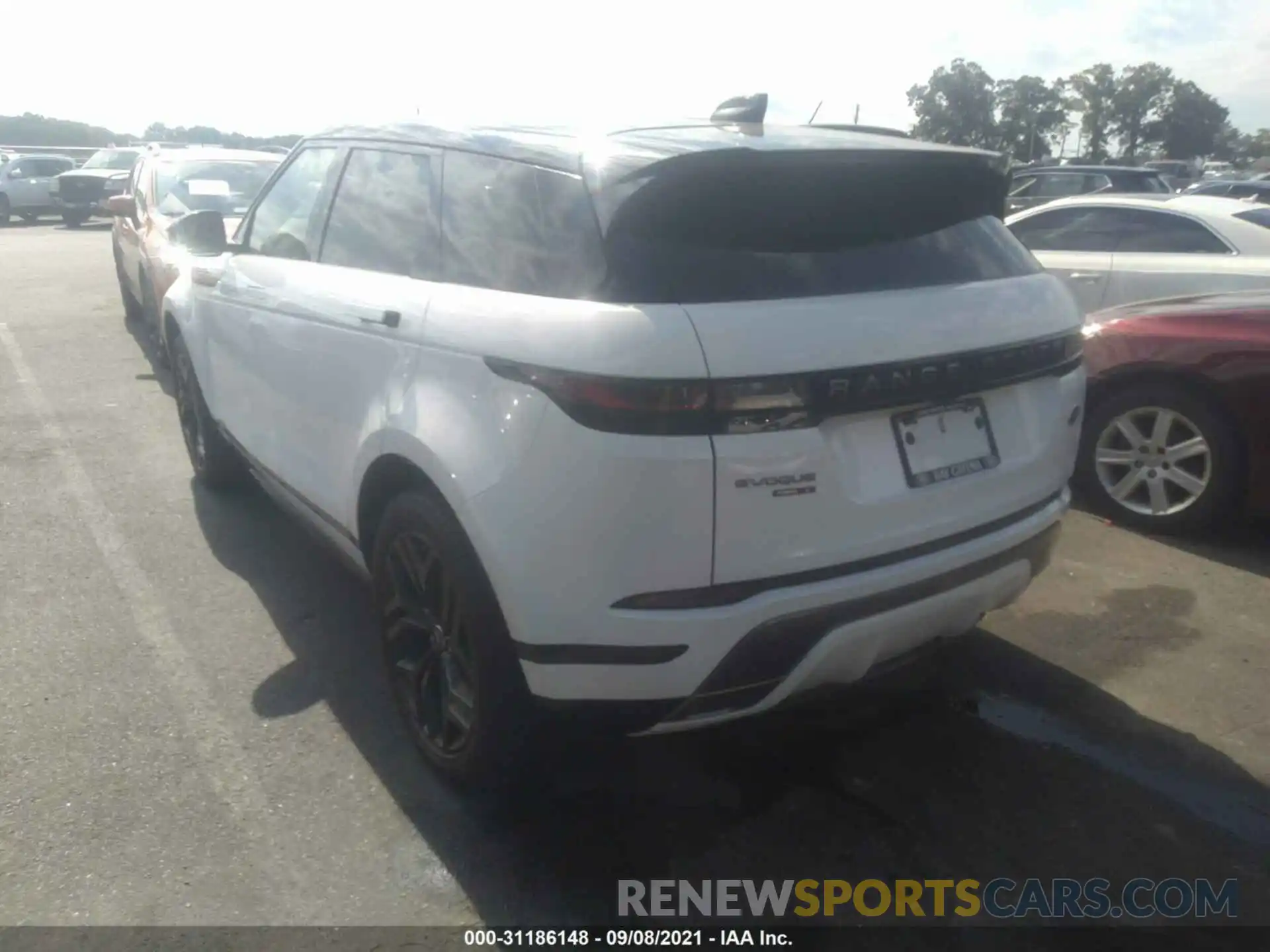 3 Фотография поврежденного автомобиля SALZT2GXXLH020333 LAND ROVER RANGE ROVER EVOQUE 2020