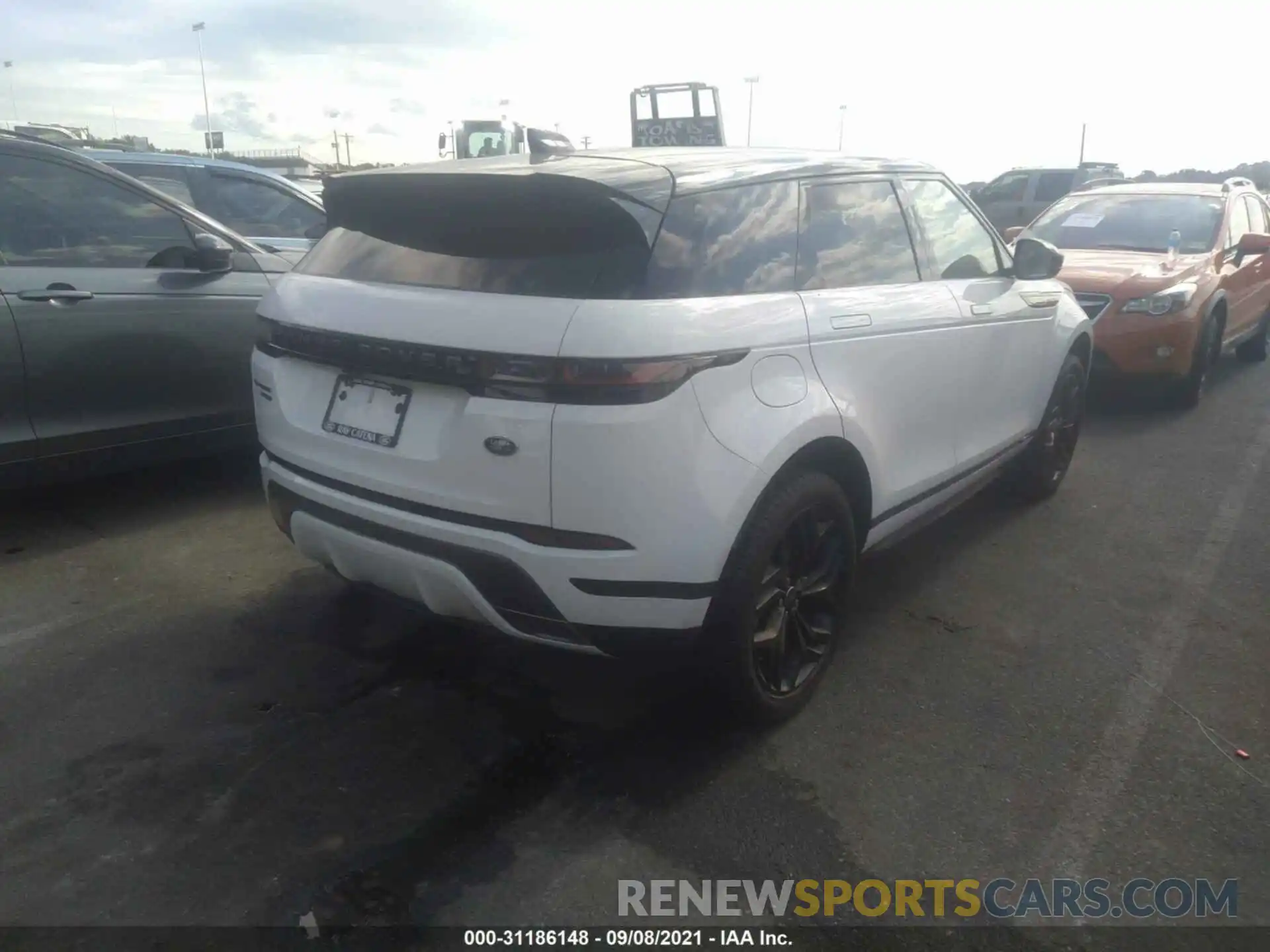 4 Фотография поврежденного автомобиля SALZT2GXXLH020333 LAND ROVER RANGE ROVER EVOQUE 2020