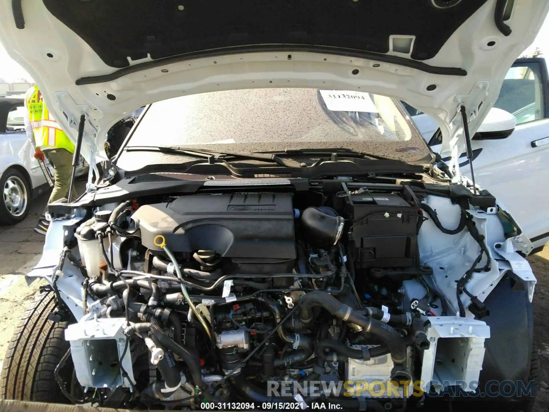 10 Photograph of a damaged car SALZJ2FX0MH153305 LAND ROVER RANGE ROVER EVOQUE 2021