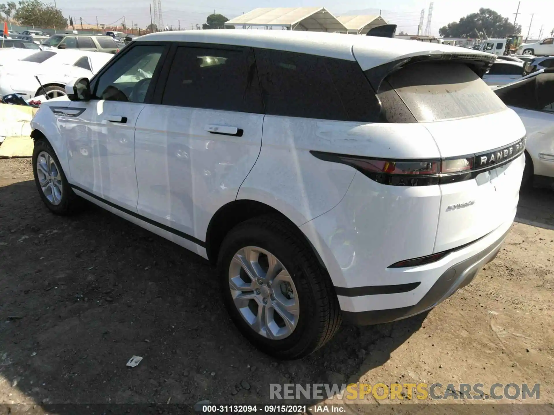 3 Photograph of a damaged car SALZJ2FX0MH153305 LAND ROVER RANGE ROVER EVOQUE 2021