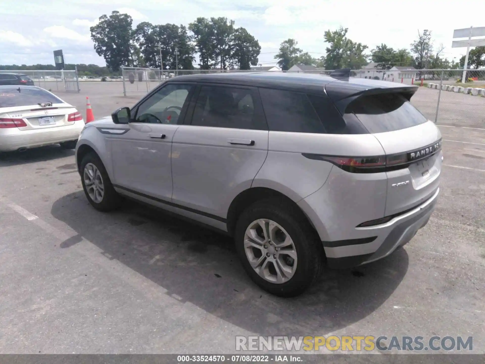 3 Фотография поврежденного автомобиля SALZJ2FX5MH124091 LAND ROVER RANGE ROVER EVOQUE 2021