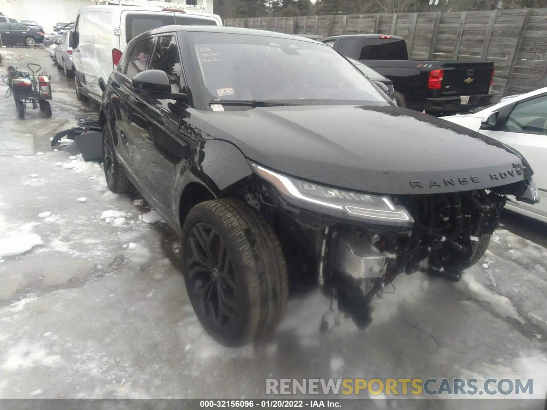 1 Фотография поврежденного автомобиля SALZJ2FXXMH122790 LAND ROVER RANGE ROVER EVOQUE 2021