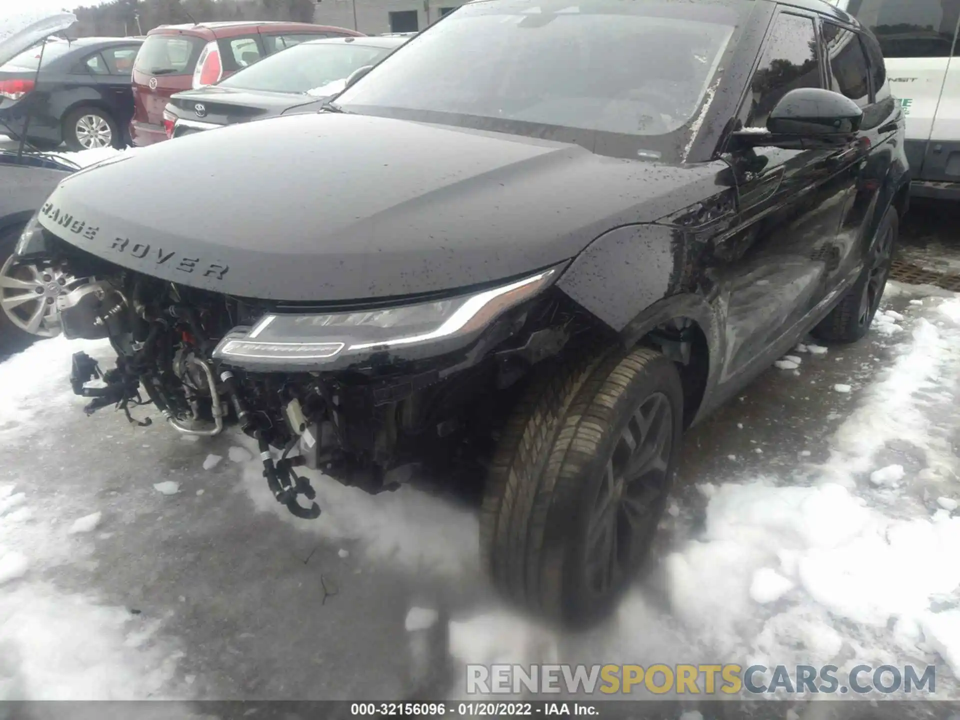 2 Photograph of a damaged car SALZJ2FXXMH122790 LAND ROVER RANGE ROVER EVOQUE 2021