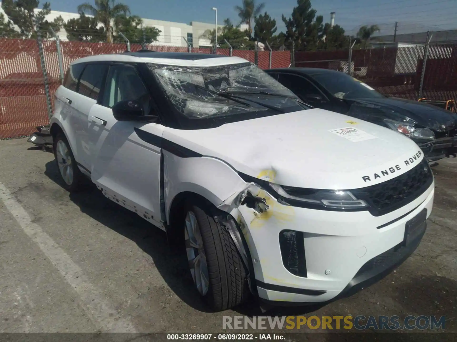 1 Фотография поврежденного автомобиля SALZP2FX7MH122969 LAND ROVER RANGE ROVER EVOQUE 2021