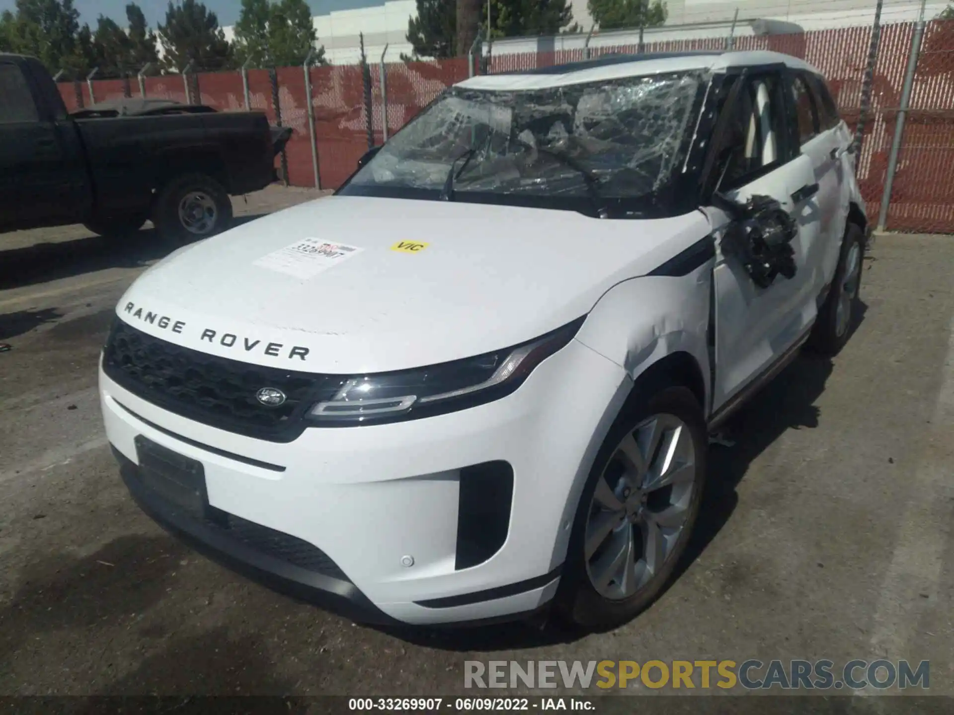 2 Фотография поврежденного автомобиля SALZP2FX7MH122969 LAND ROVER RANGE ROVER EVOQUE 2021