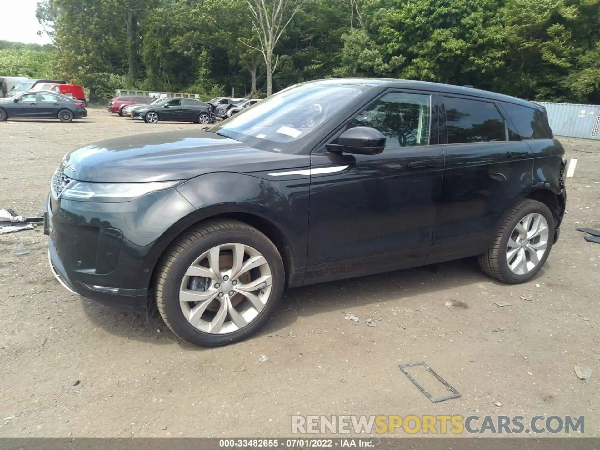 2 Фотография поврежденного автомобиля SALZP2FX8MH123628 LAND ROVER RANGE ROVER EVOQUE 2021