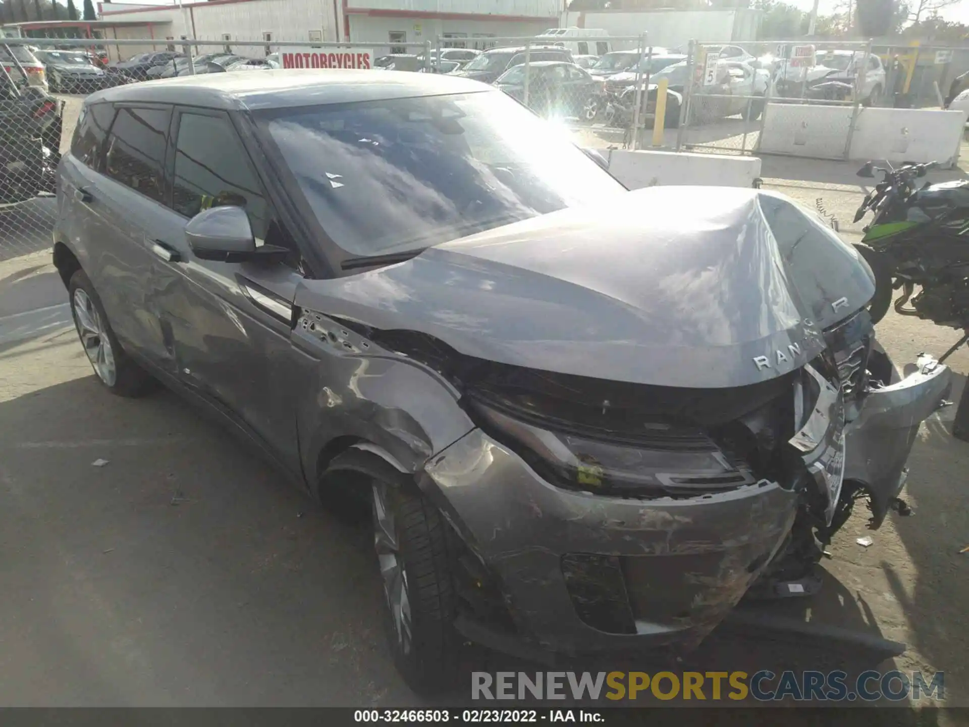 1 Photograph of a damaged car SALZP2FX8MH135956 LAND ROVER RANGE ROVER EVOQUE 2021