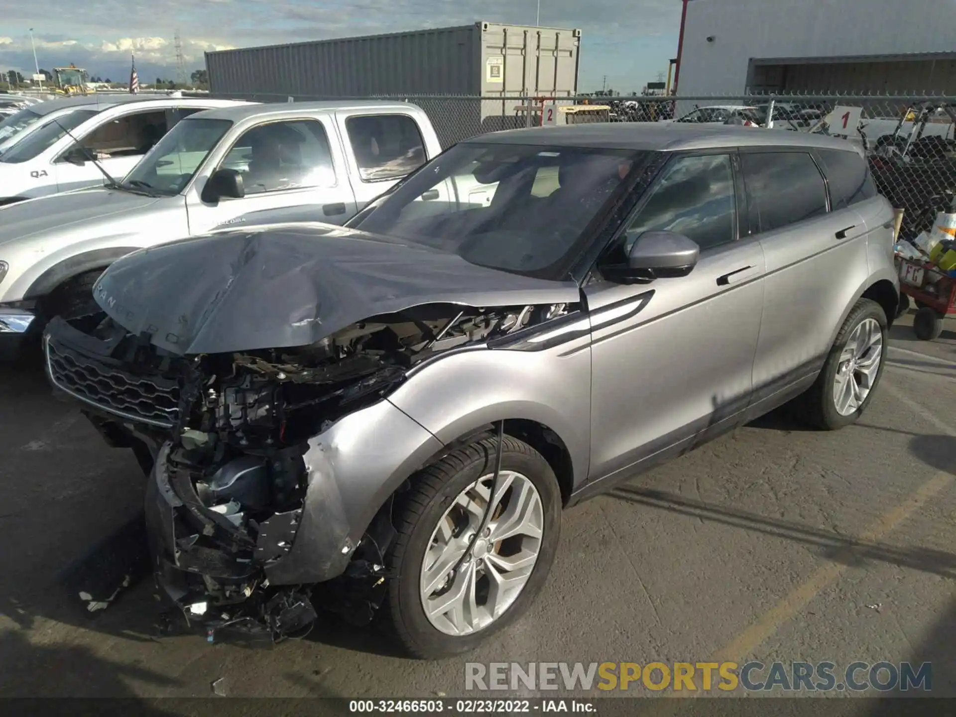 2 Photograph of a damaged car SALZP2FX8MH135956 LAND ROVER RANGE ROVER EVOQUE 2021