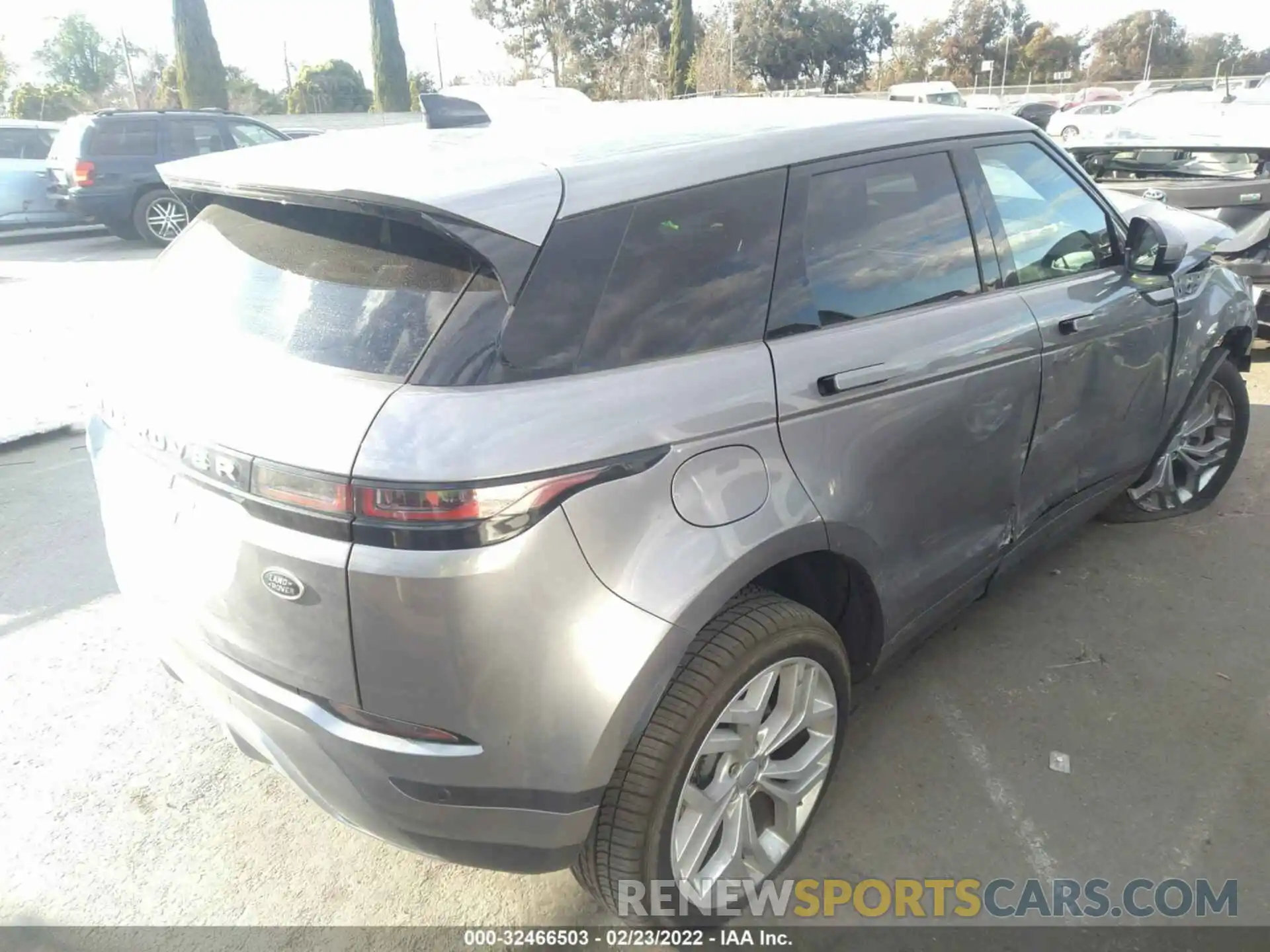 4 Фотография поврежденного автомобиля SALZP2FX8MH135956 LAND ROVER RANGE ROVER EVOQUE 2021