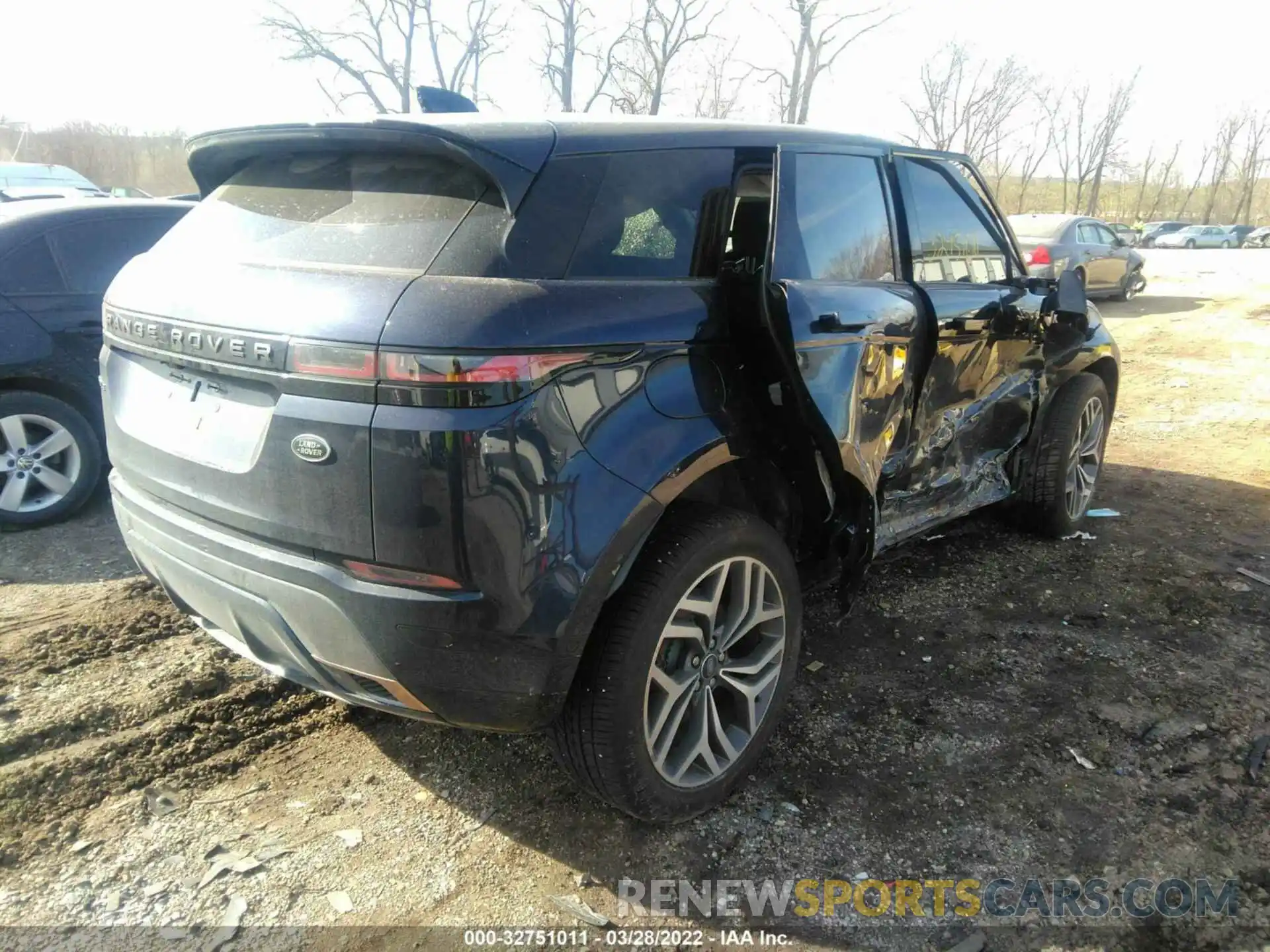 4 Фотография поврежденного автомобиля SALZT2FX2MH153722 LAND ROVER RANGE ROVER EVOQUE 2021