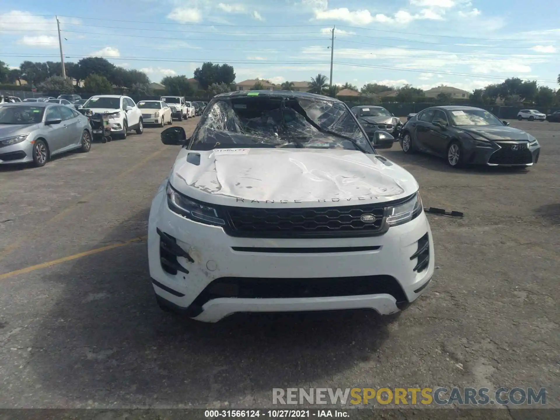 6 Photograph of a damaged car SALZT2FX6MH142657 LAND ROVER RANGE ROVER EVOQUE 2021