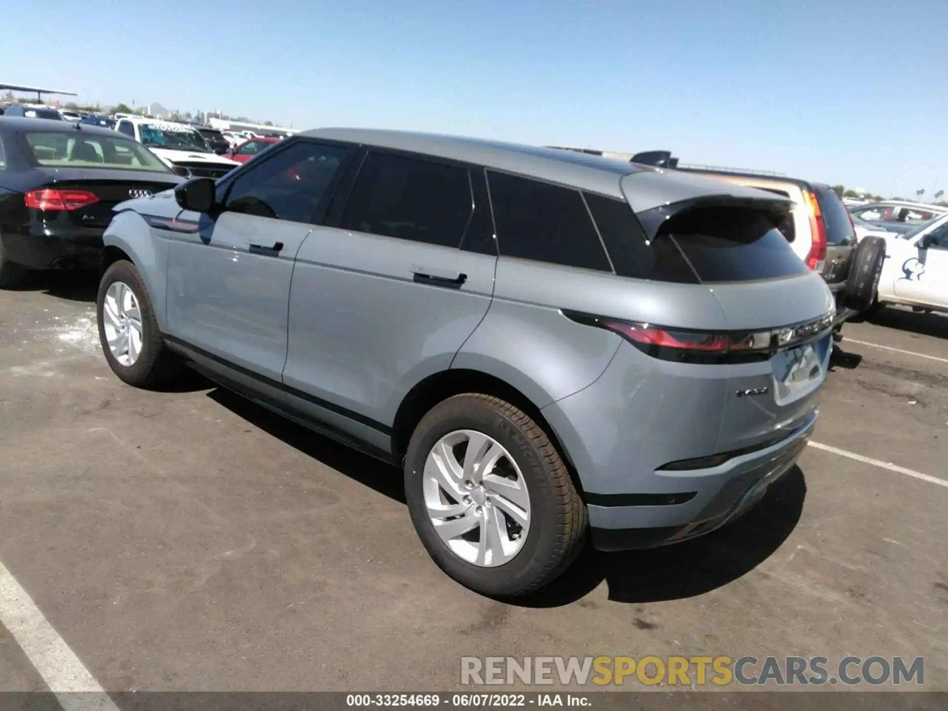 3 Фотография поврежденного автомобиля SALZT2FX6NH173327 LAND ROVER RANGE ROVER EVOQUE 2022