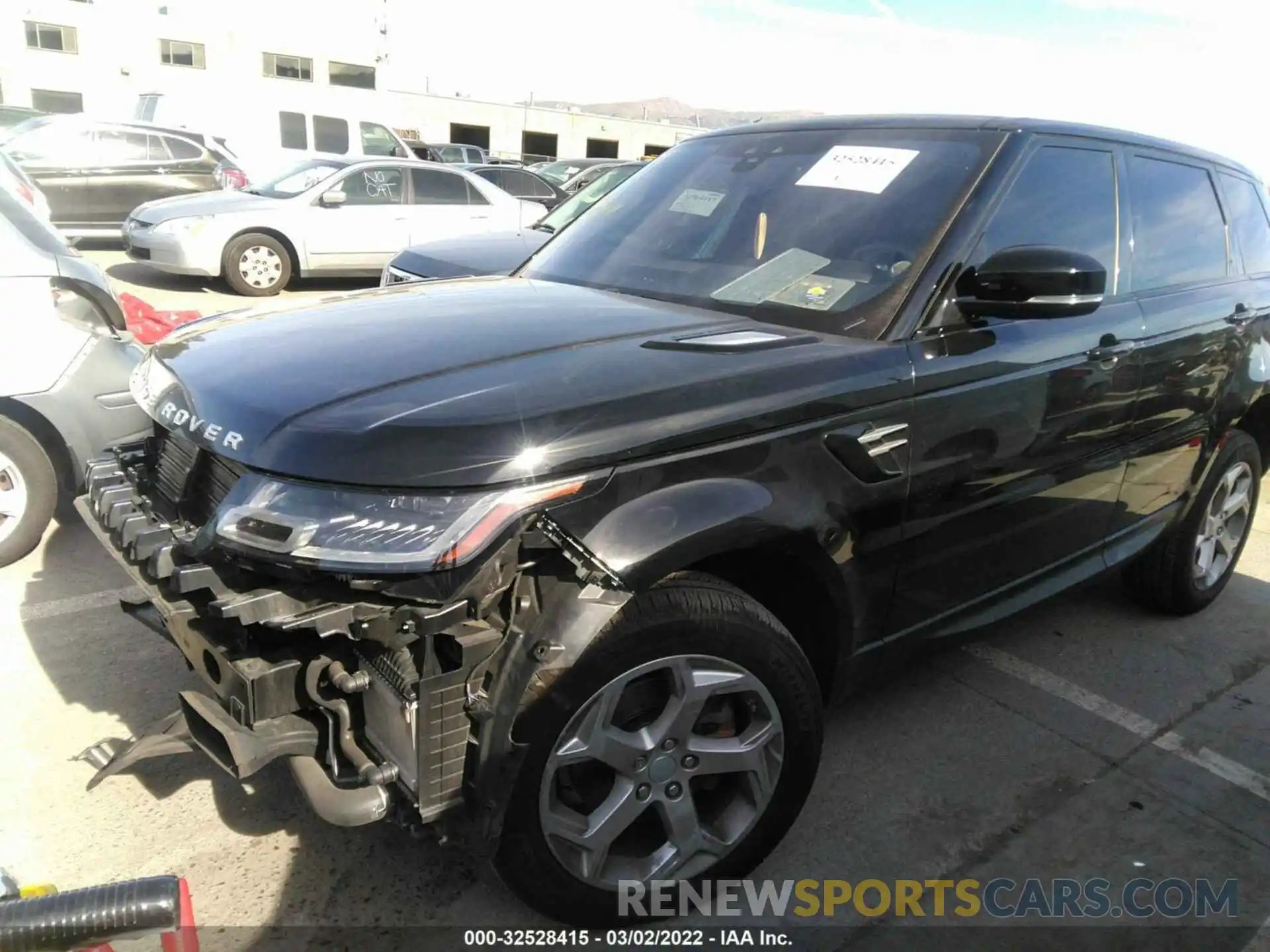 2 Photograph of a damaged car SALWG2RK8KA853726 LAND ROVER RANGE ROVER SPORT 2019