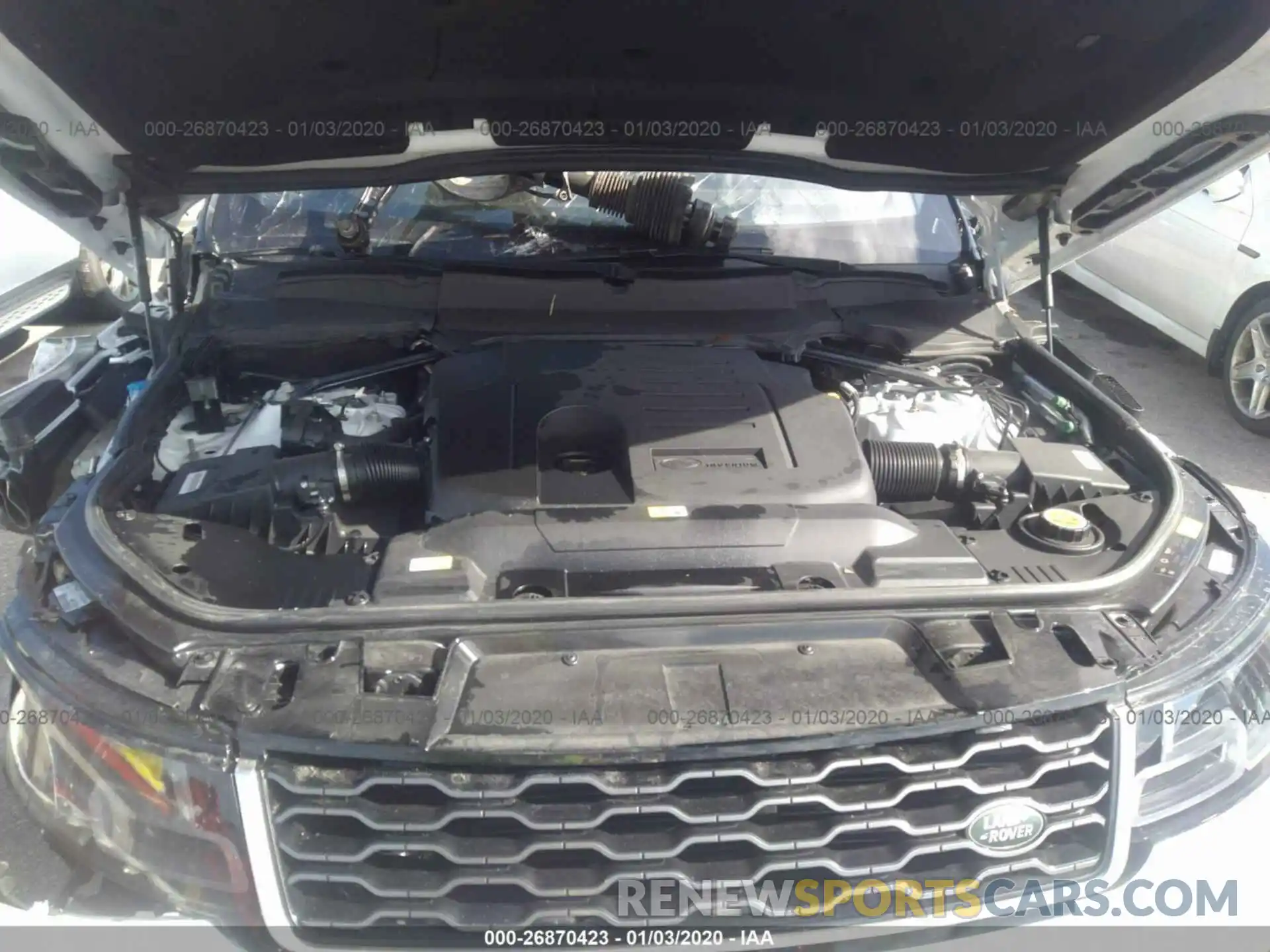 10 Photograph of a damaged car SALWG2RU0KA862499 LAND ROVER RANGE ROVER SPORT 2019