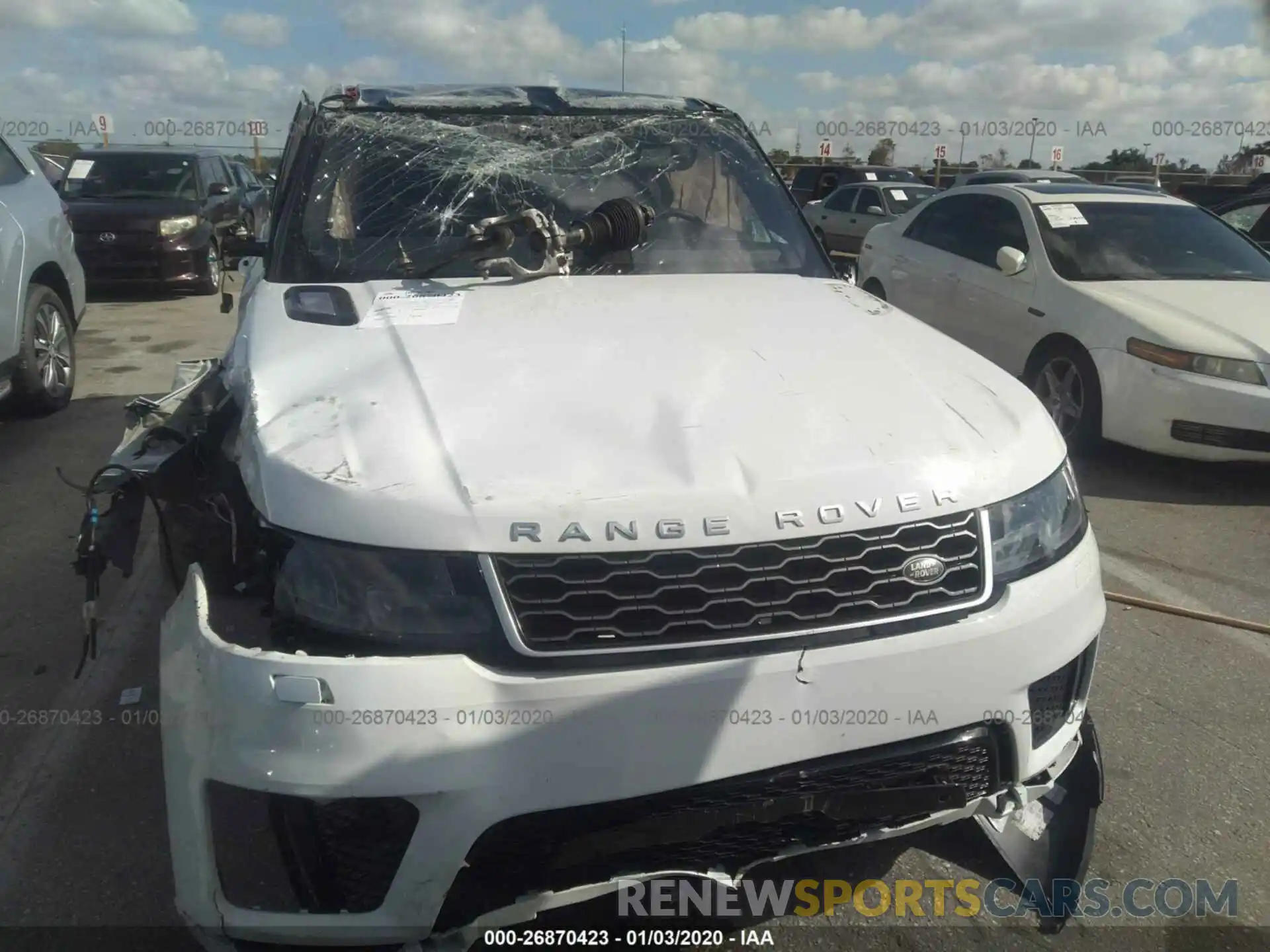 6 Photograph of a damaged car SALWG2RU0KA862499 LAND ROVER RANGE ROVER SPORT 2019