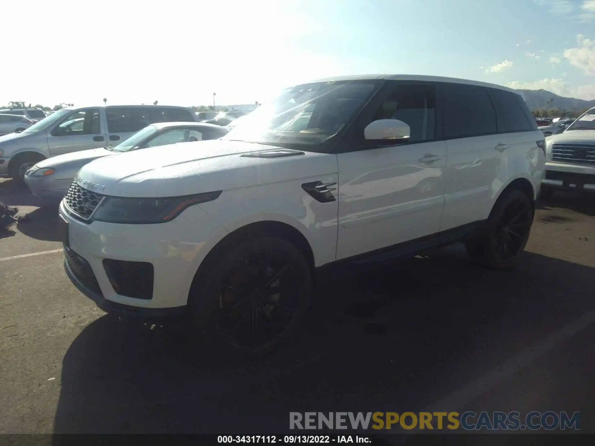 2 Photograph of a damaged car SALWG2RU5KA866158 LAND ROVER RANGE ROVER SPORT 2019