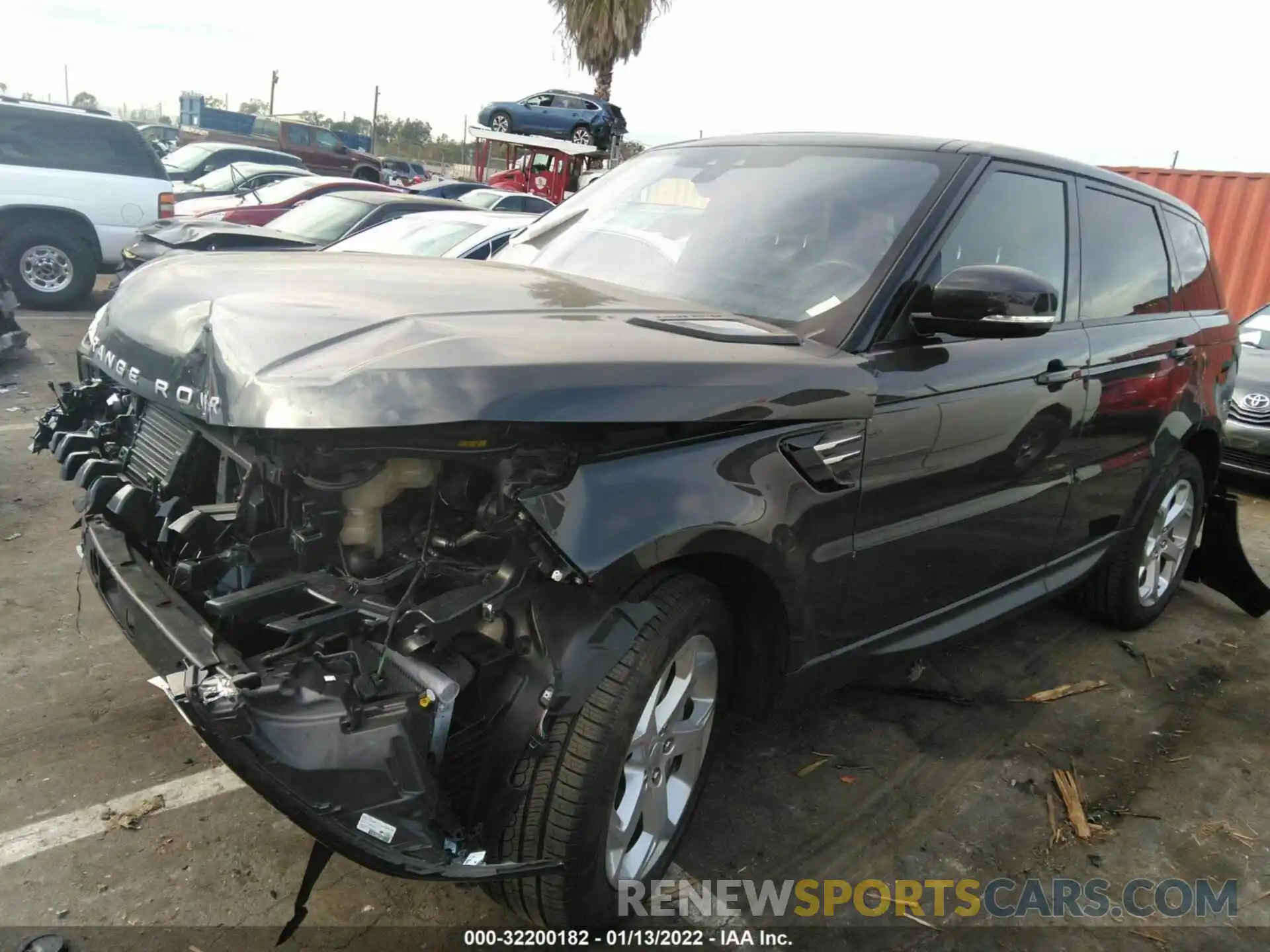 2 Photograph of a damaged car SALWG2RU7KA868882 LAND ROVER RANGE ROVER SPORT 2019