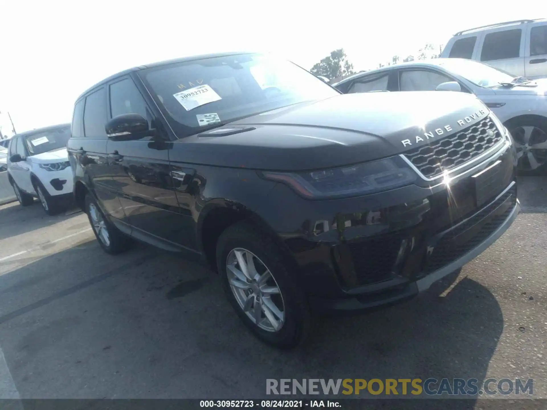 1 Photograph of a damaged car SALWG2RUXKA866740 LAND ROVER RANGE ROVER SPORT 2019