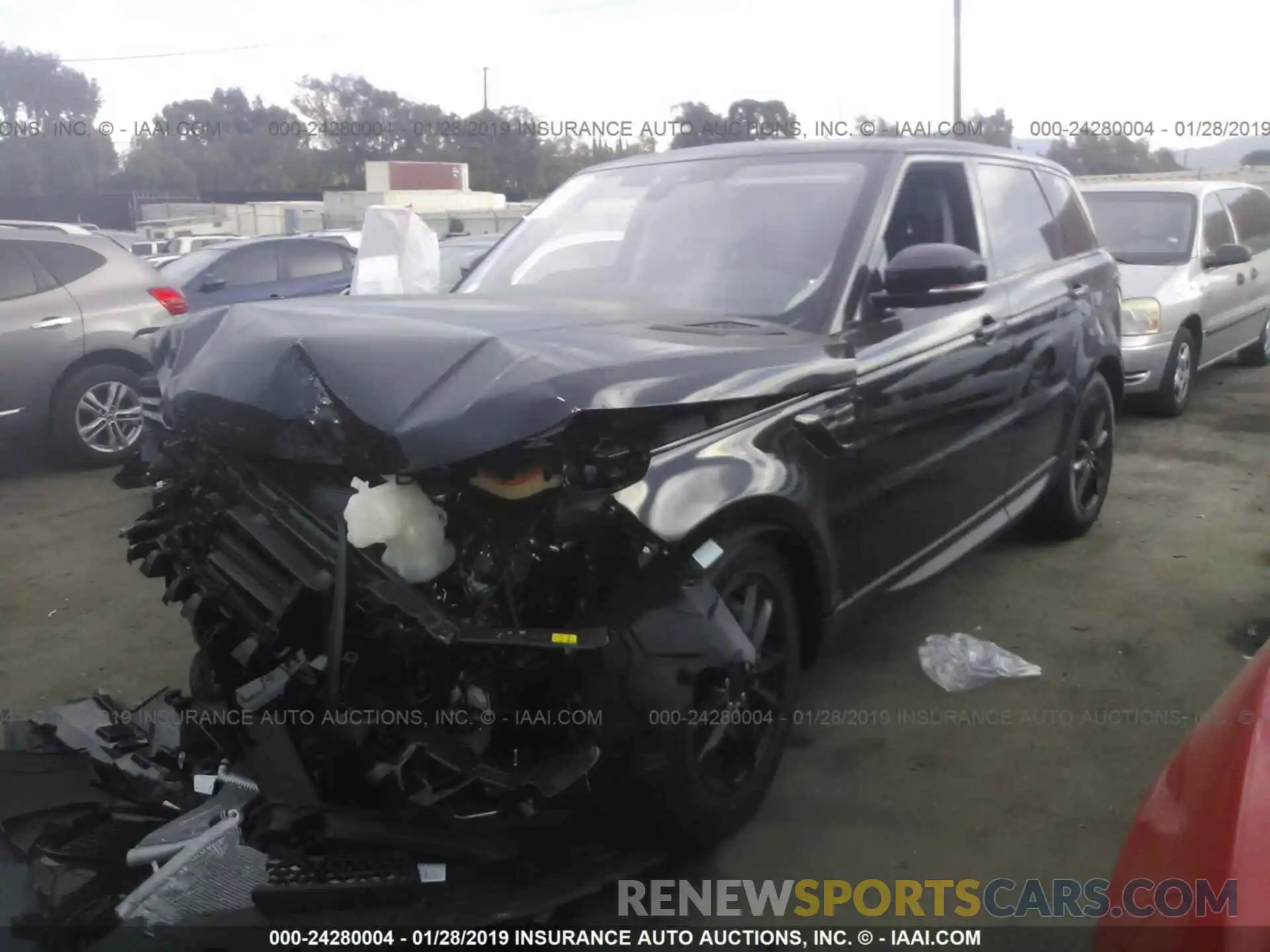 2 Photograph of a damaged car SALWG2RV1KA418976 LAND ROVER RANGE ROVER SPORT 2019