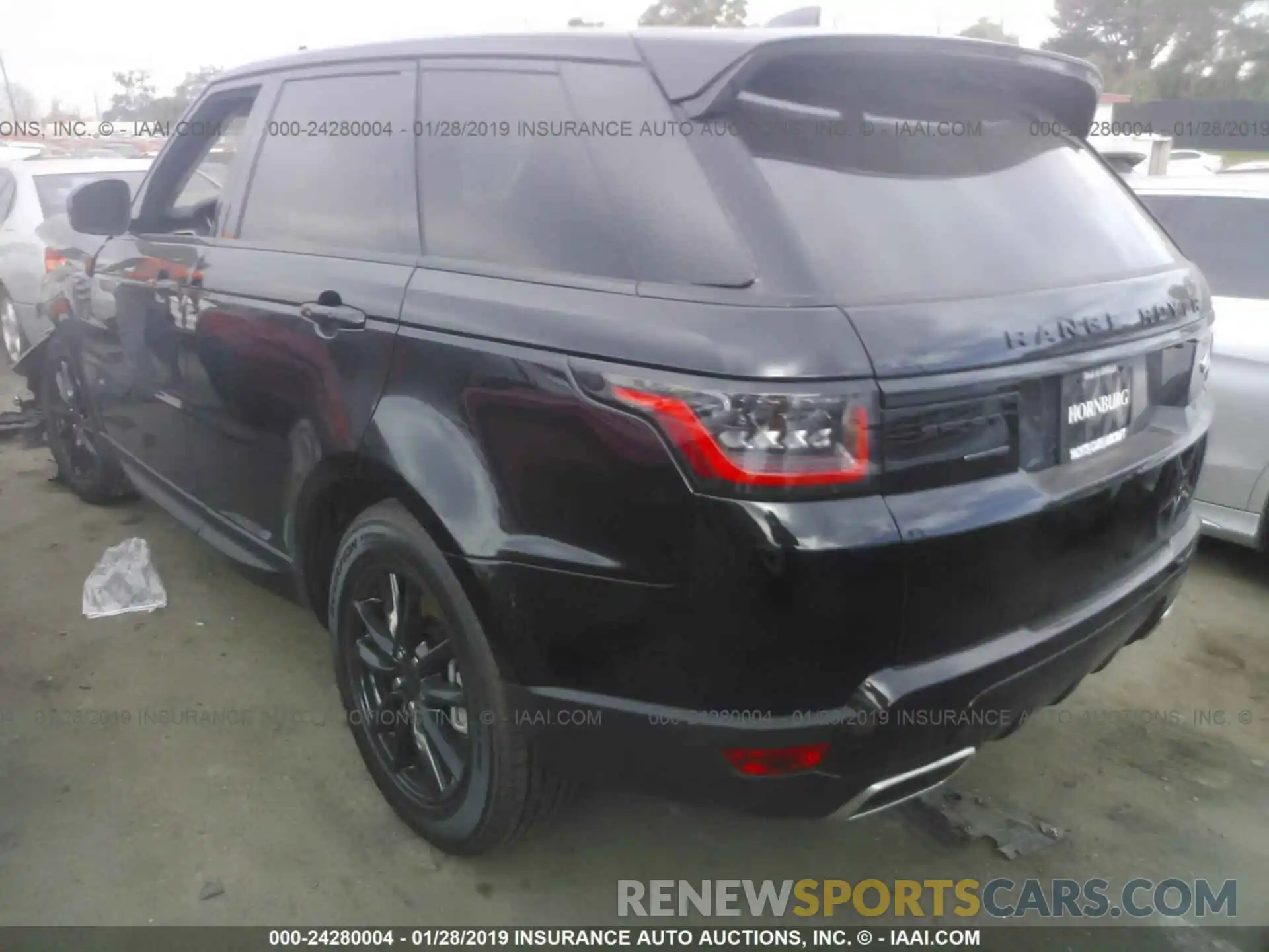 3 Photograph of a damaged car SALWG2RV1KA418976 LAND ROVER RANGE ROVER SPORT 2019