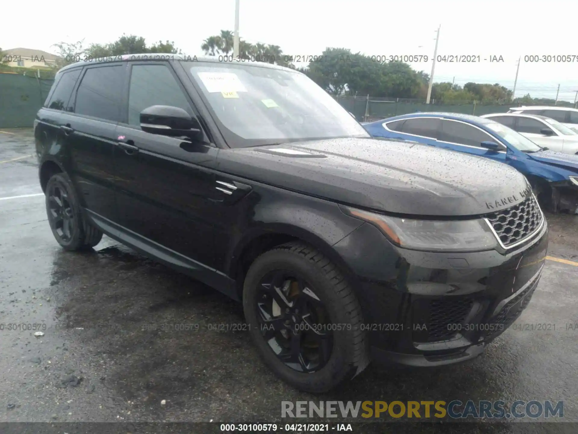 1 Photograph of a damaged car SALWG2RV1KA850614 LAND ROVER RANGE ROVER SPORT 2019