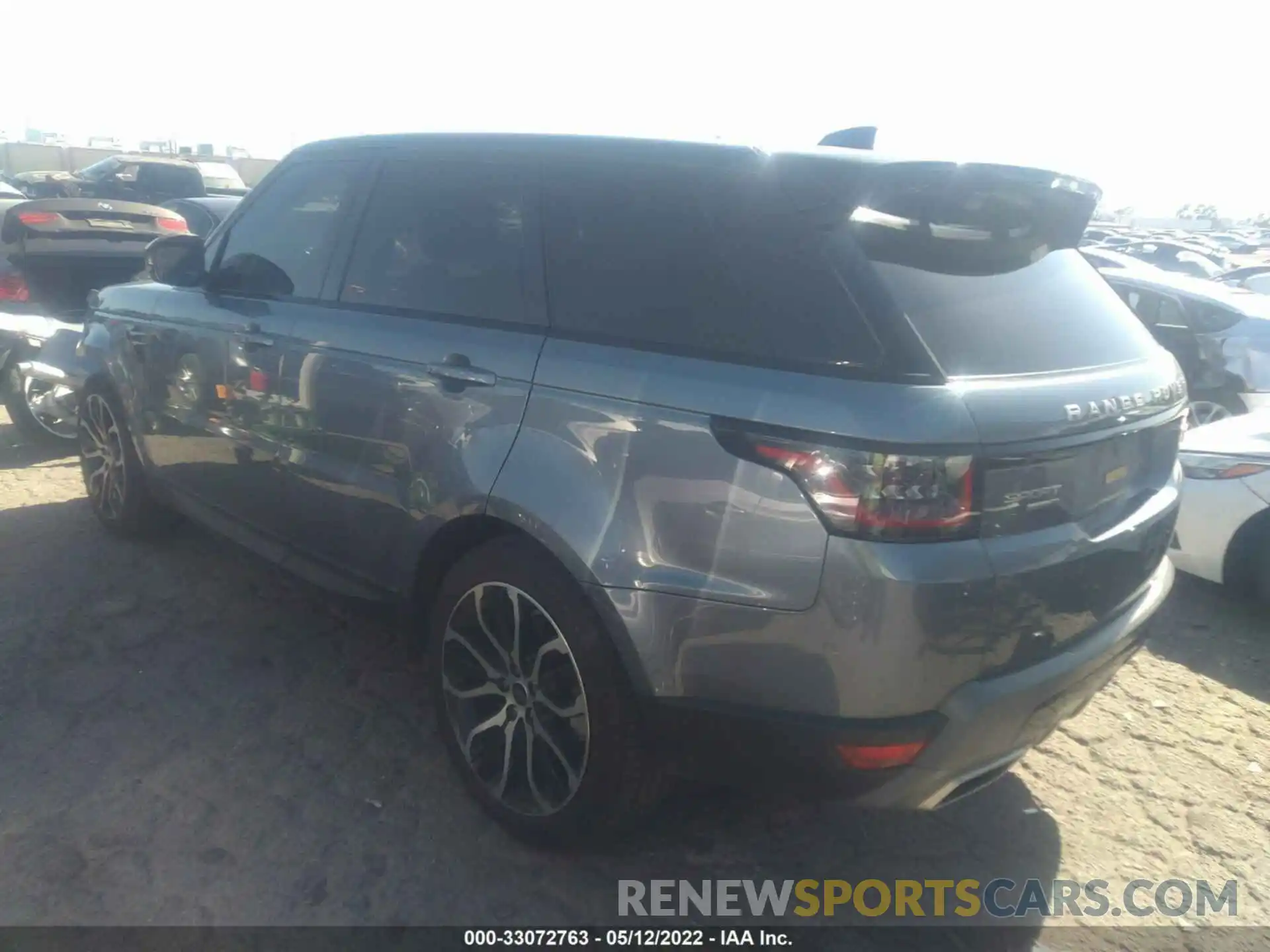 3 Фотография поврежденного автомобиля SALWG2RV3KA847018 LAND ROVER RANGE ROVER SPORT 2019