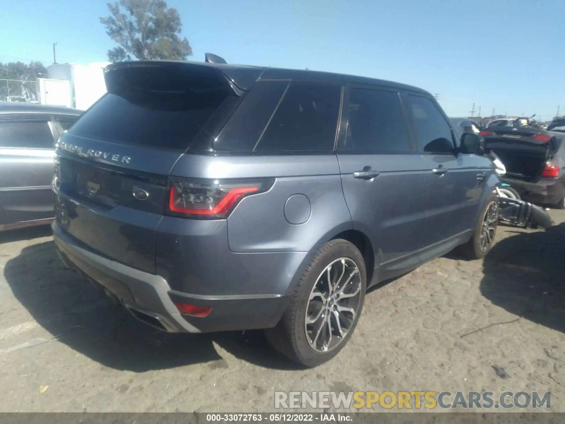 4 Фотография поврежденного автомобиля SALWG2RV3KA847018 LAND ROVER RANGE ROVER SPORT 2019