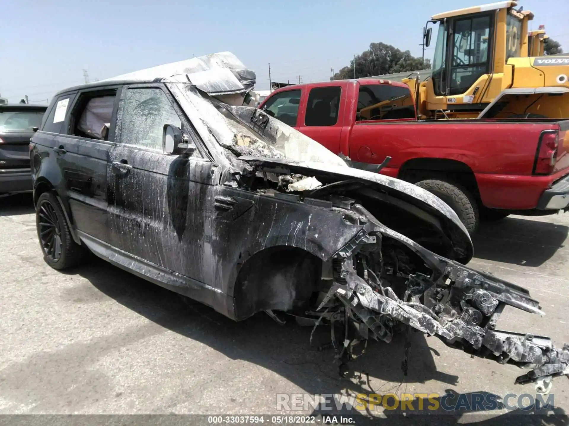 1 Photograph of a damaged car SALWG2RV7KA847135 LAND ROVER RANGE ROVER SPORT 2019